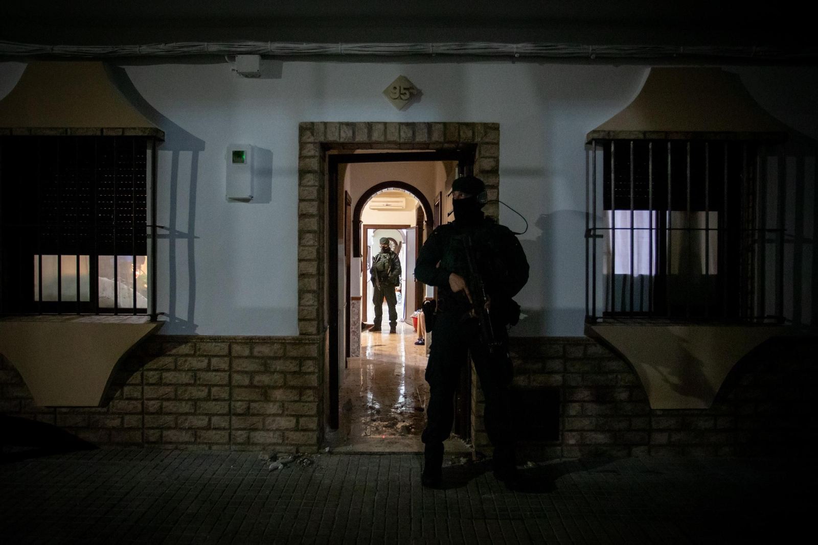 Operación de la Guardia Civil contra el clan de Los Piños en Puerto Serrano