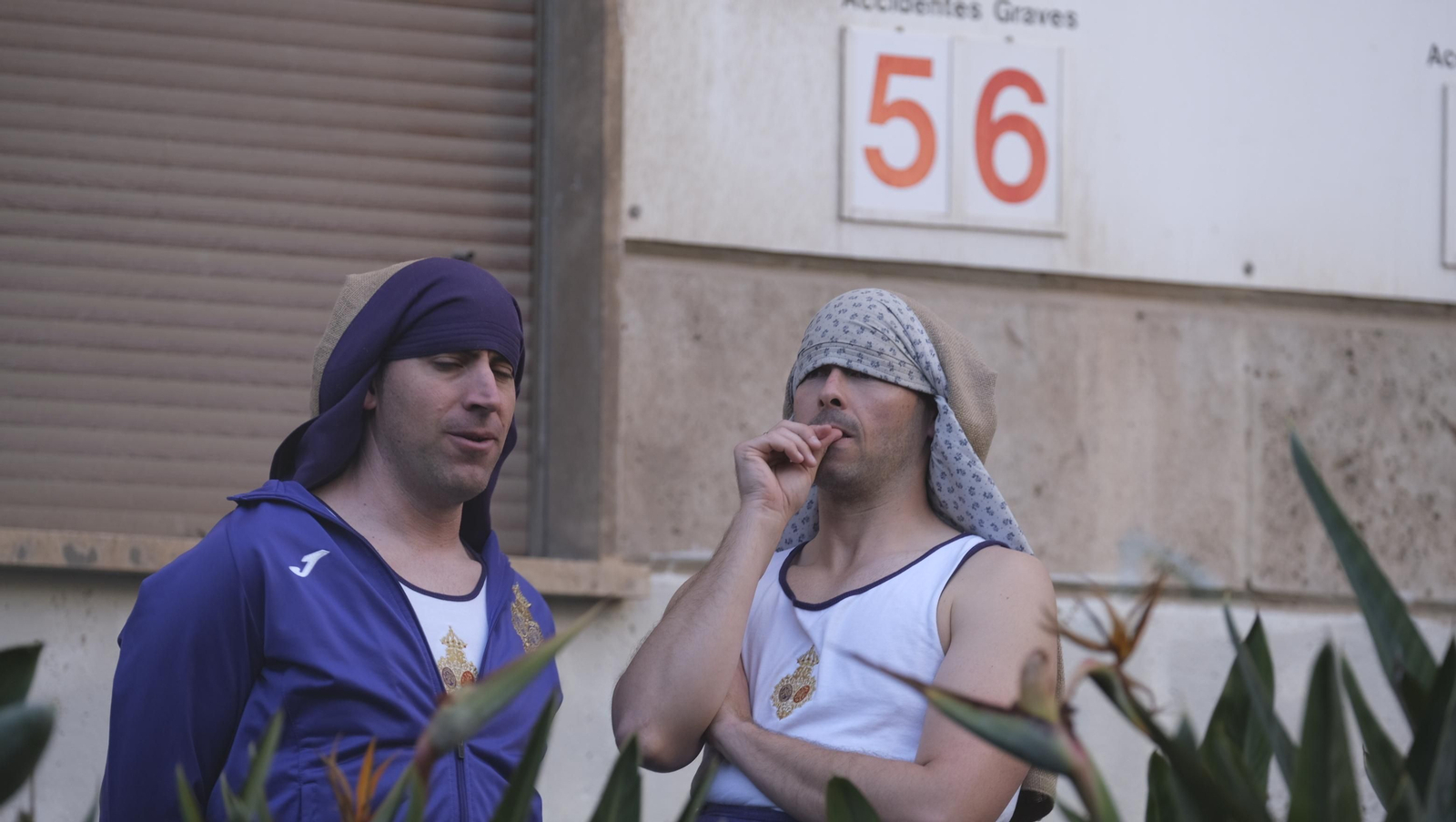 La procesión de Pasión en Almería, en imágenes