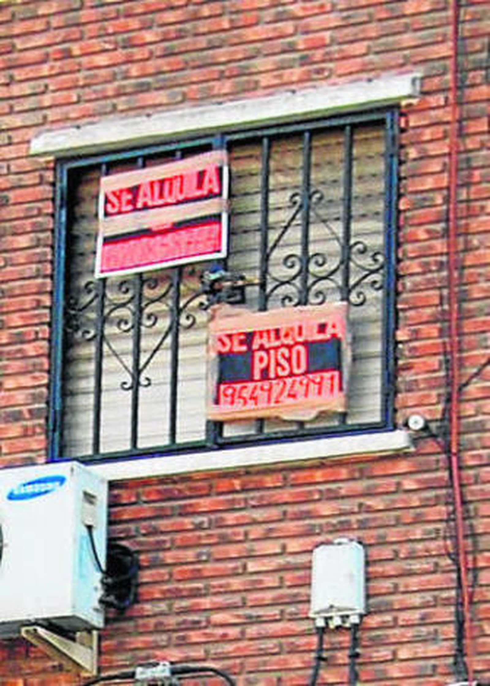 Vivienda en alquiler.