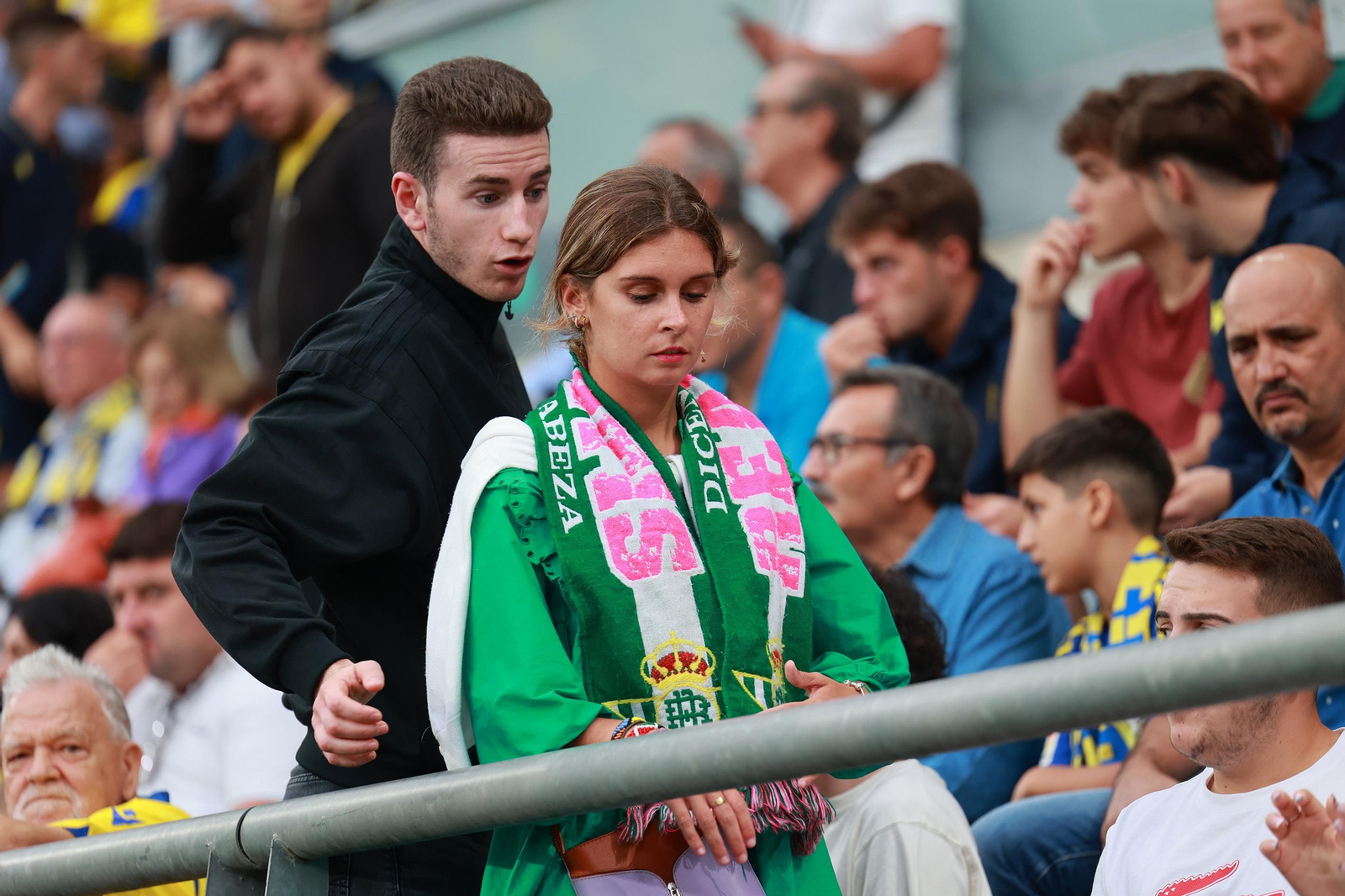 El partido del Cádiz C.F.-Real Betis, en imágenes