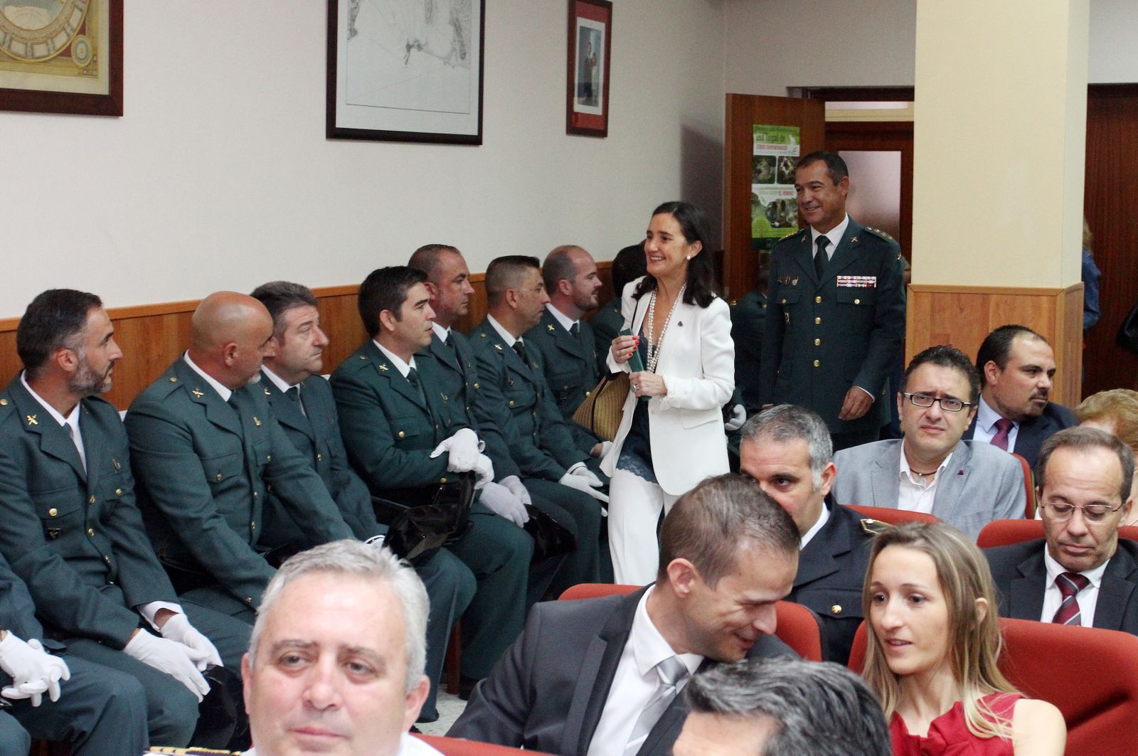 Imágenes del acto de celebración del 173 aniversario de la fundación de la Guardia Civil.