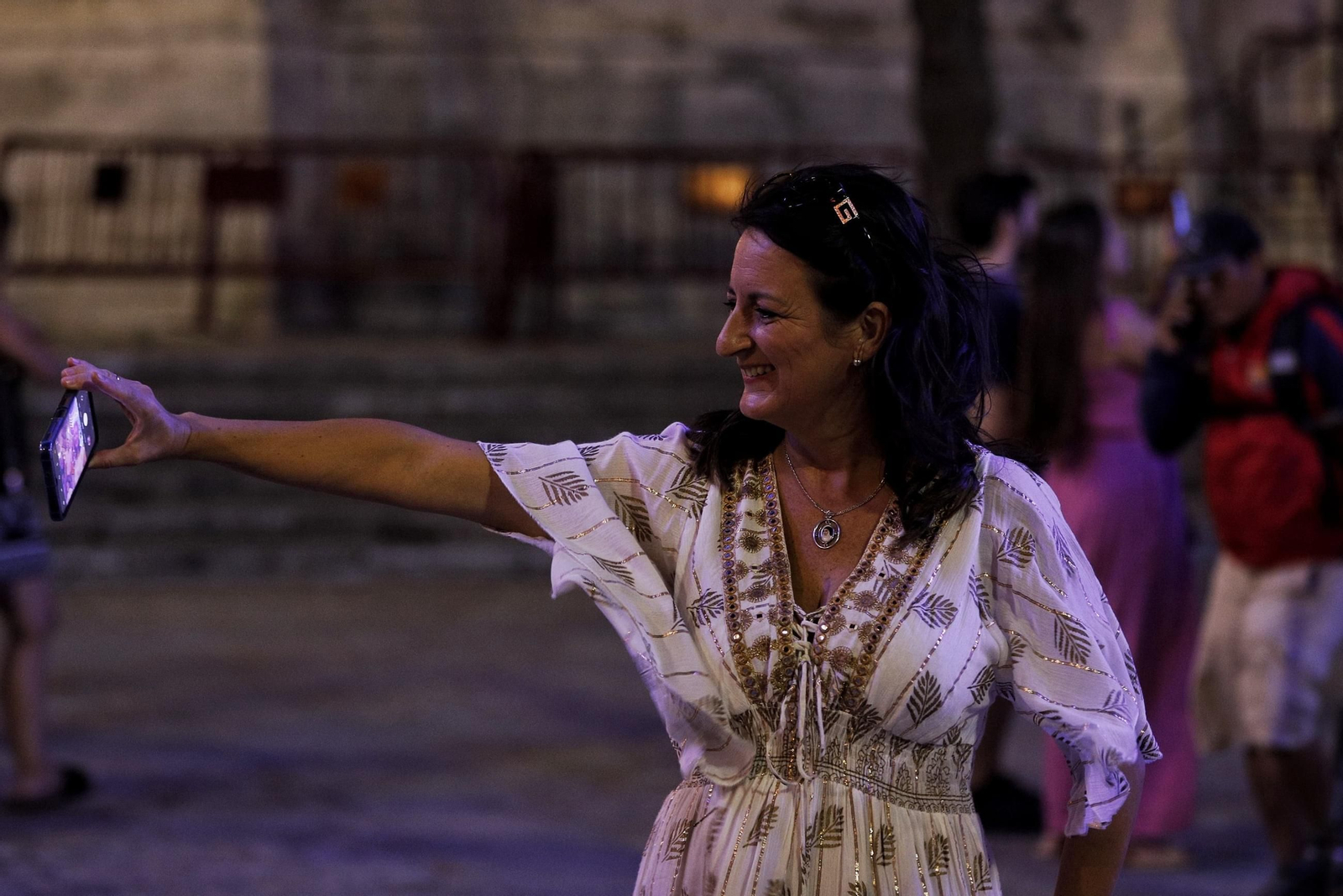 Imágenes de la inauguración del Canal de Cádiz Fenicia en la plaza de la Catedral