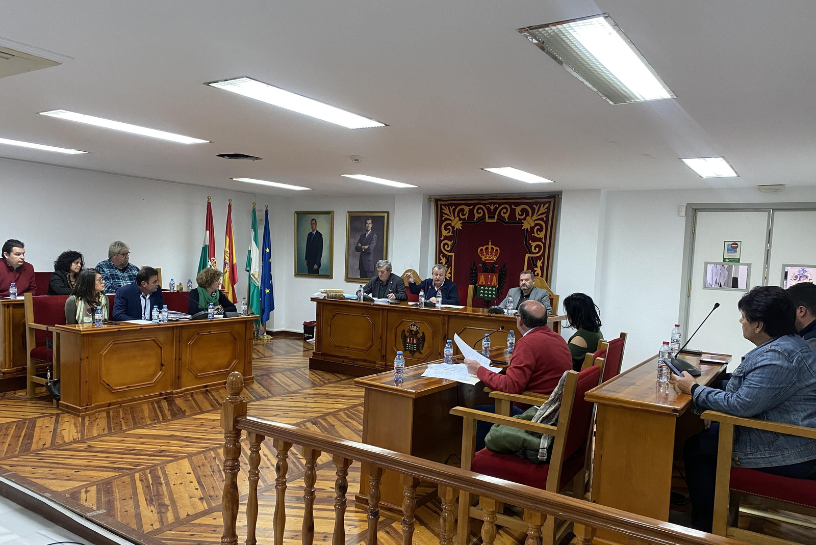 Momento de la sesión plenaria.