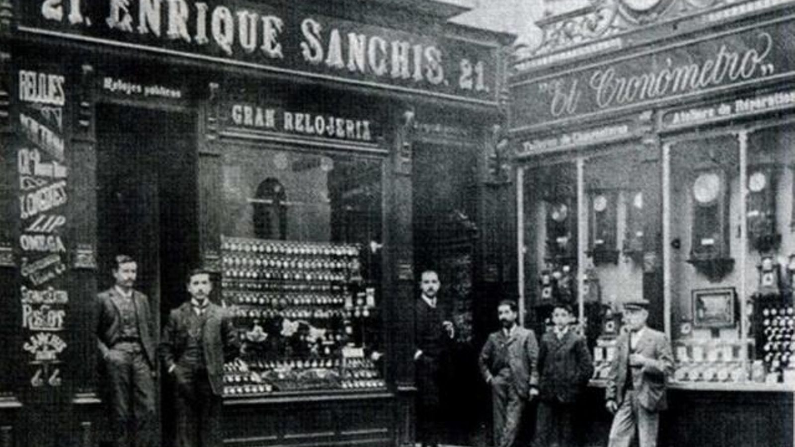 Antigua fachada del establecimiento.