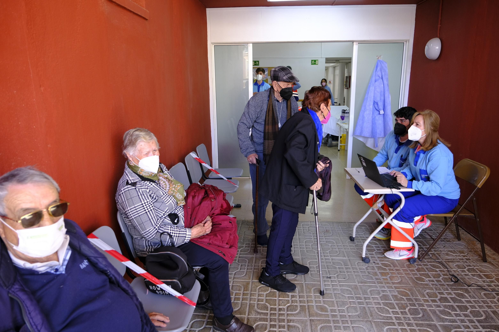 Fotogalería vacunación COVID-19 en Sorbas y Tabernas. Almería