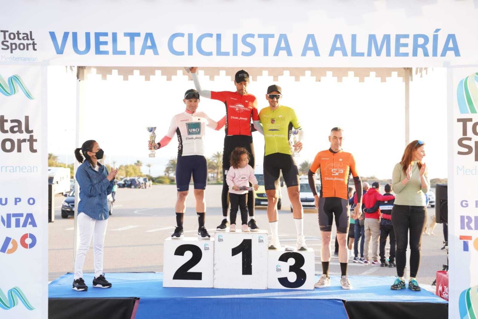 Podium masculino.