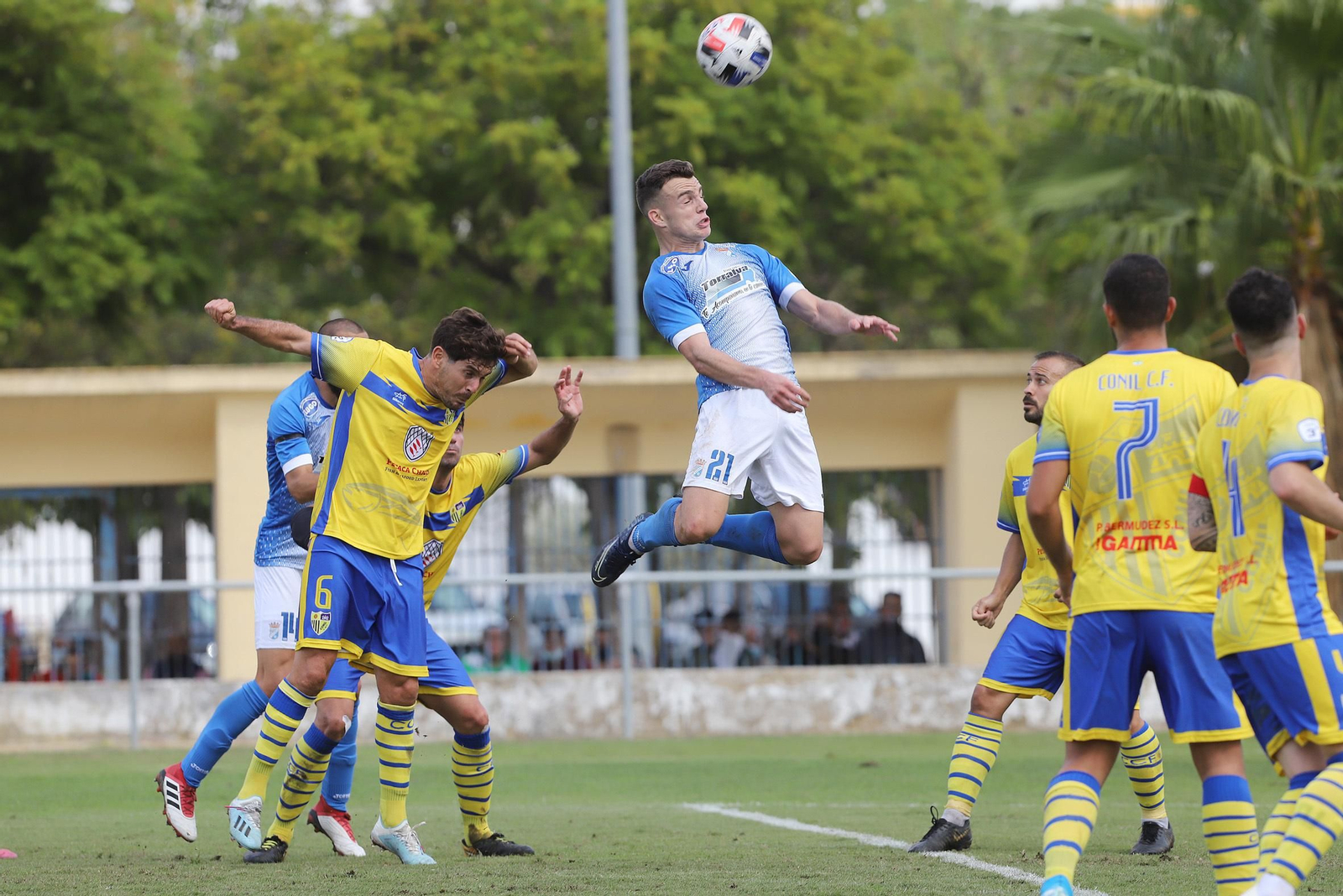 Imágenes del partido Xerez CD - Conil