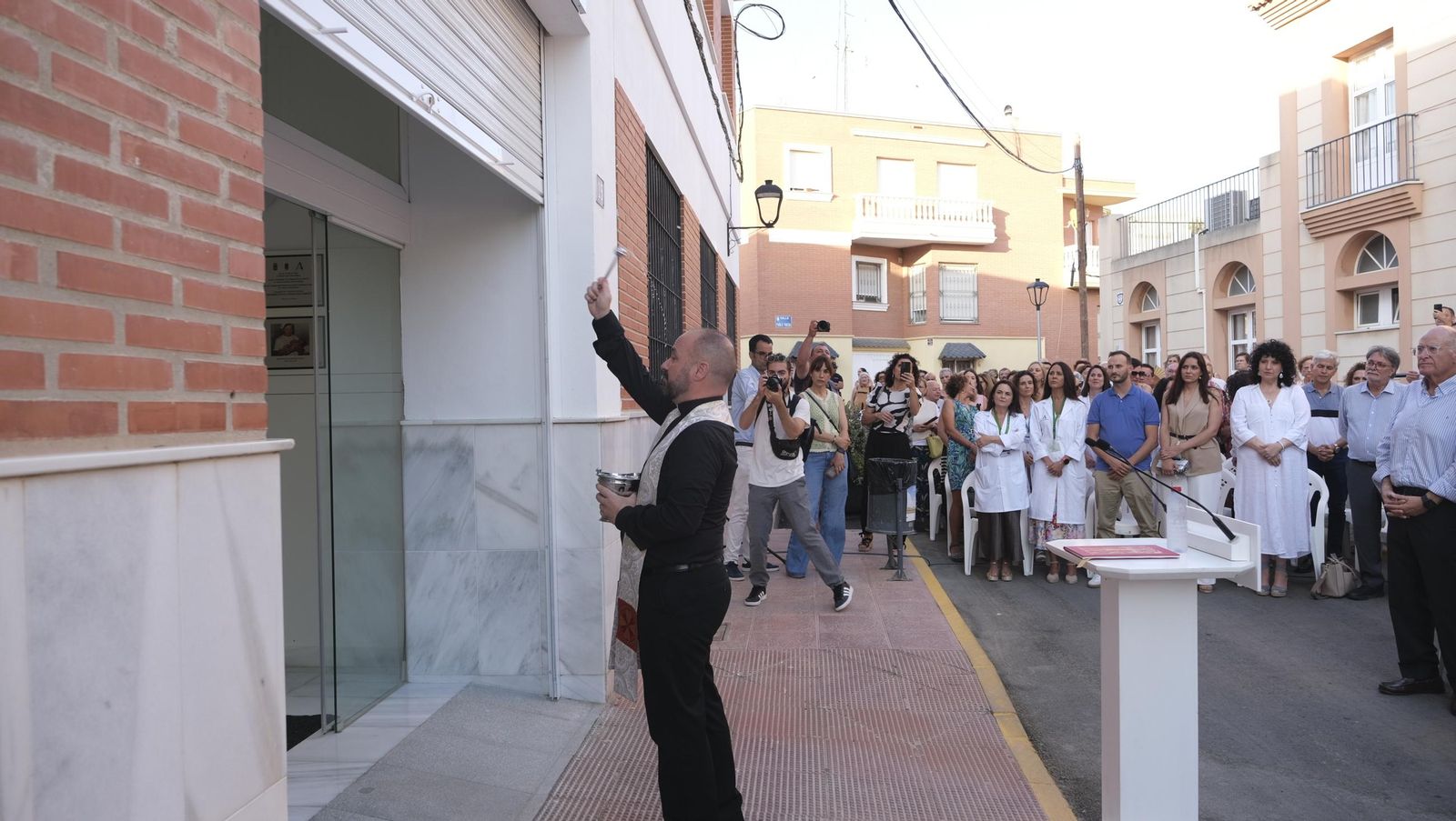 Inauguración del nuevo Centro de Salud de Viator, en imágenes