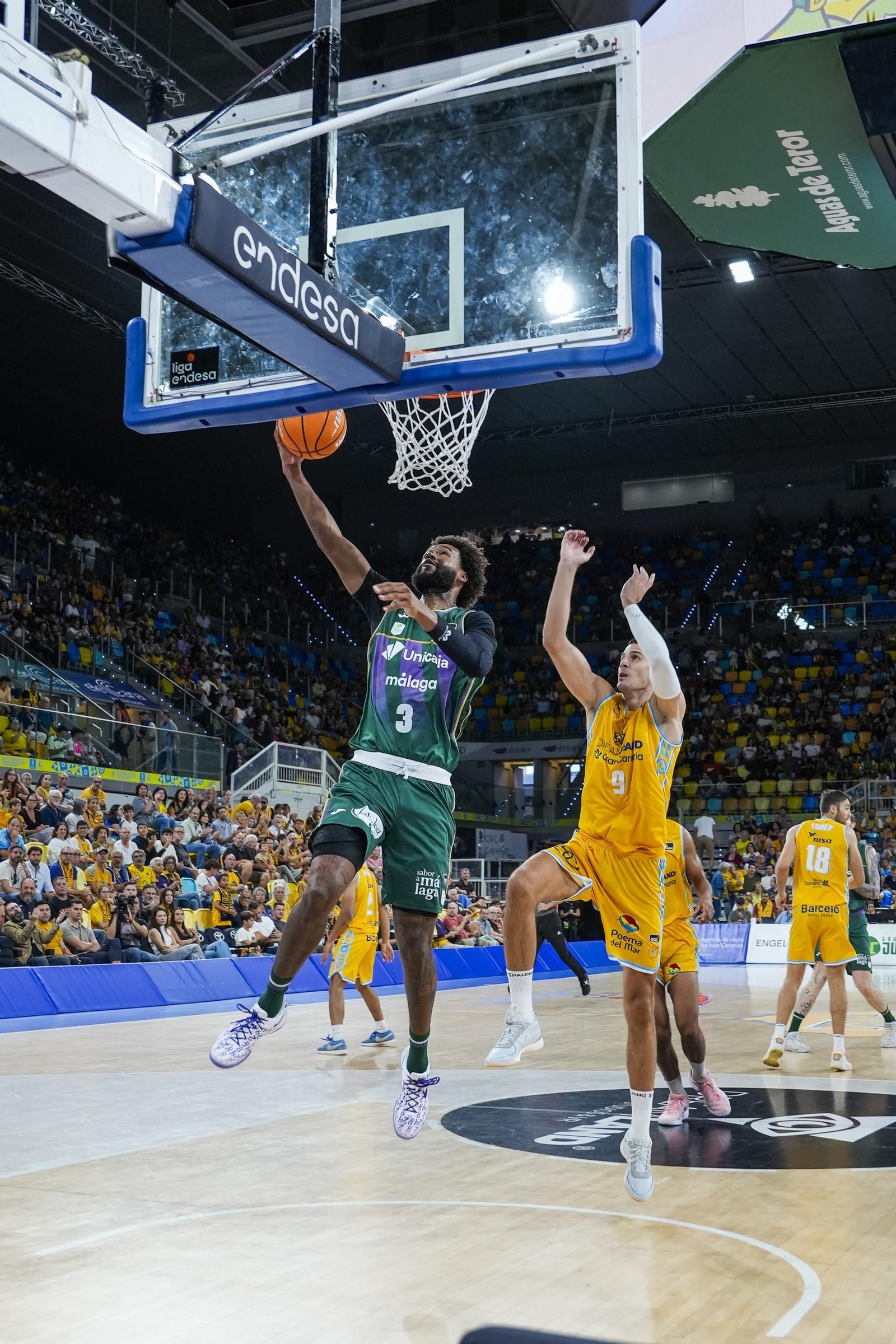 El Gran Canaria-Unicaja, en fotos