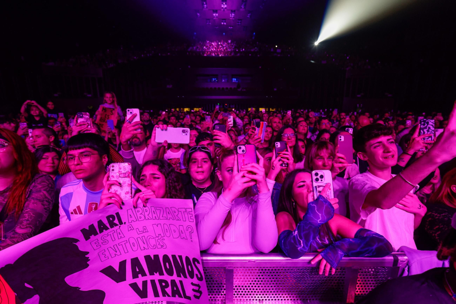 Las fotos del concierto de María Becerra