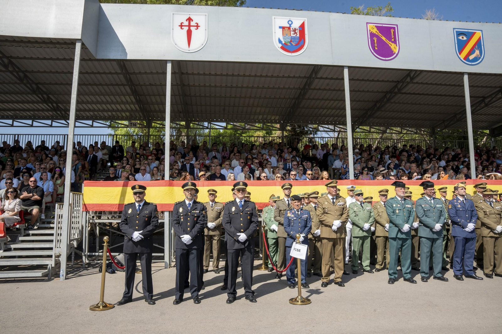El CV (105) aniversario fundacional de la Legión