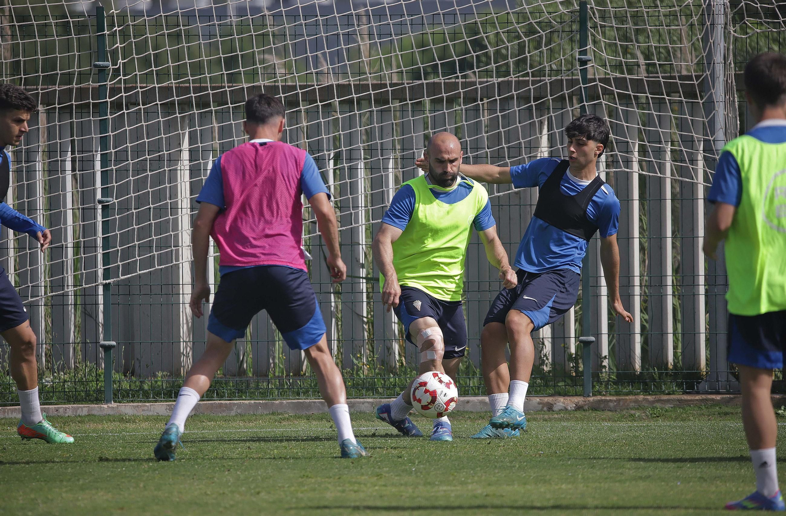 Las fotos del primer entrenamiento del Algeciras para el partido contra el Alcorcón