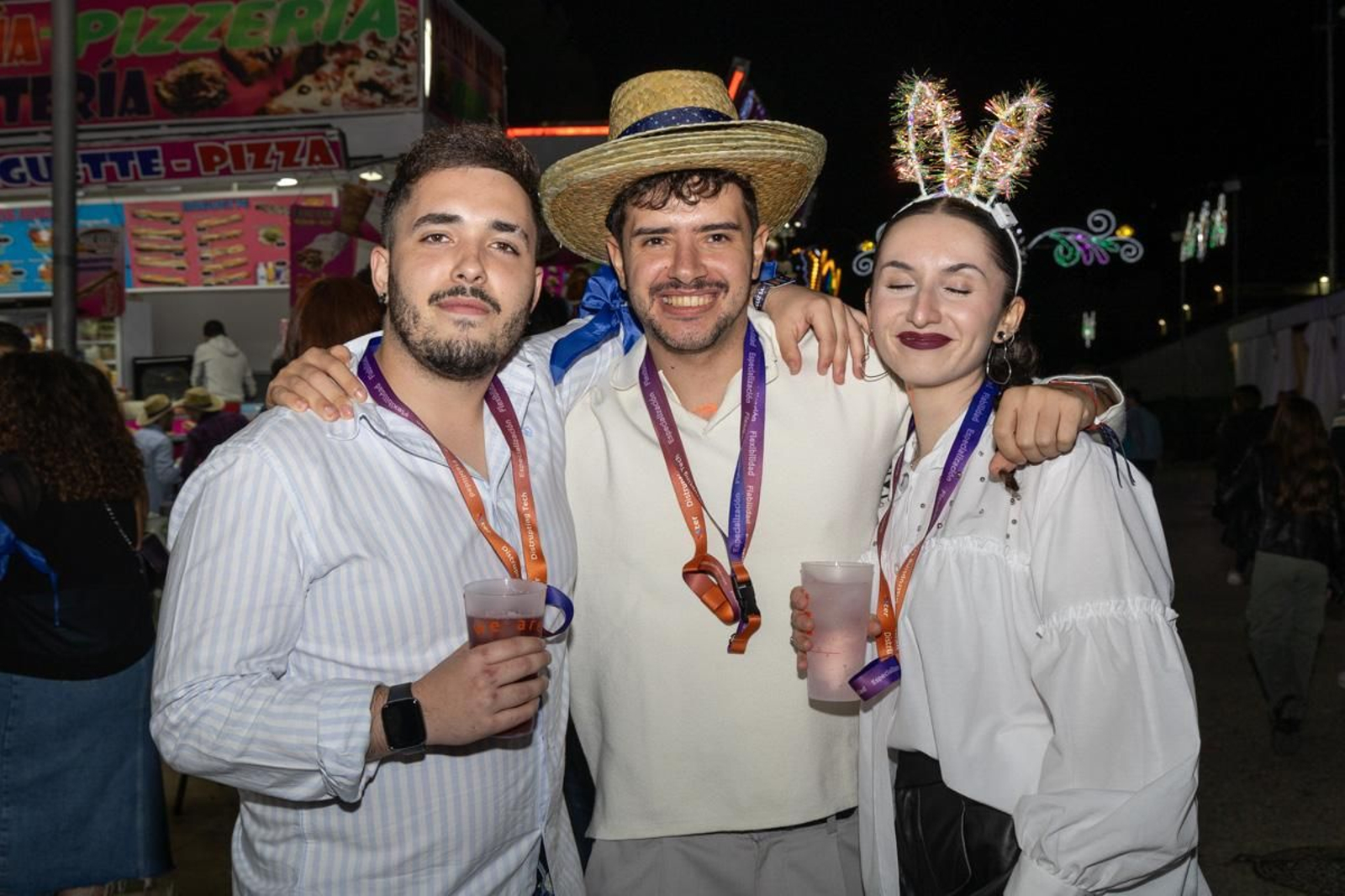 Feria de San Lucas por la noche, en imágenes