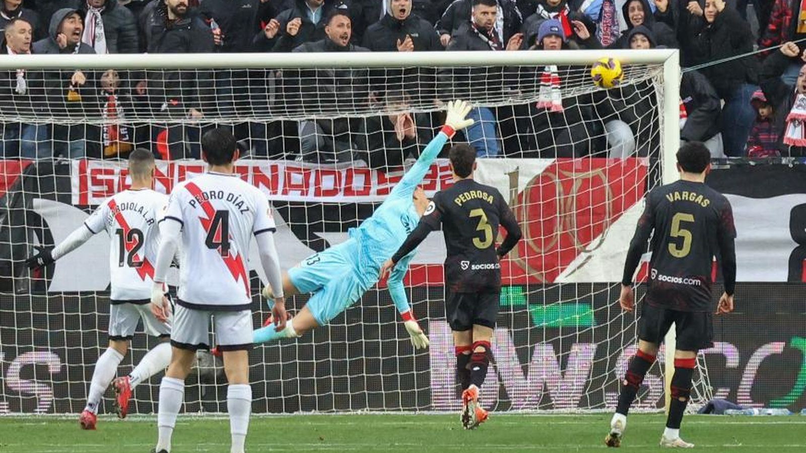 Rayo Vallecano -  Sevilla FC: todas las fotos del partido de Liga