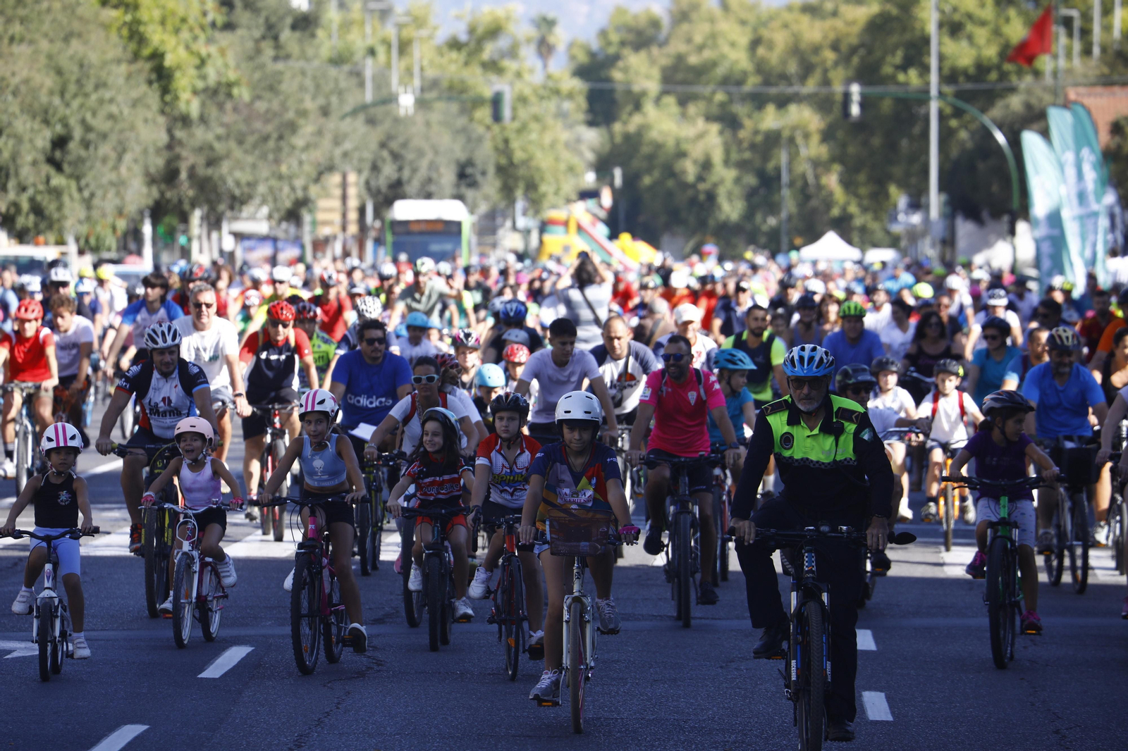 La Fiesta de la Bicicleta en Córdoba, en imágenes