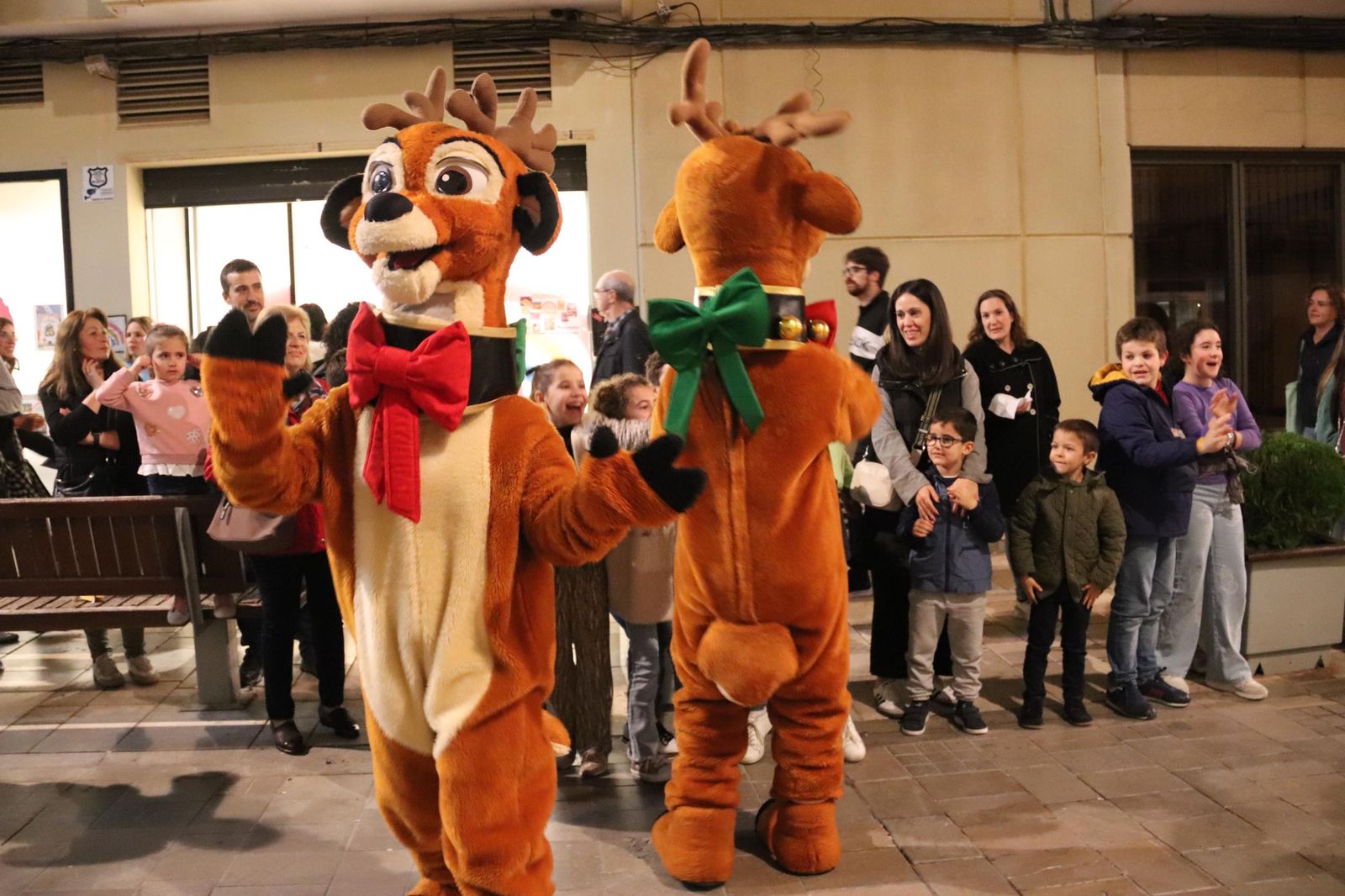 El encendido del alumbrado de Navidad en Montilla