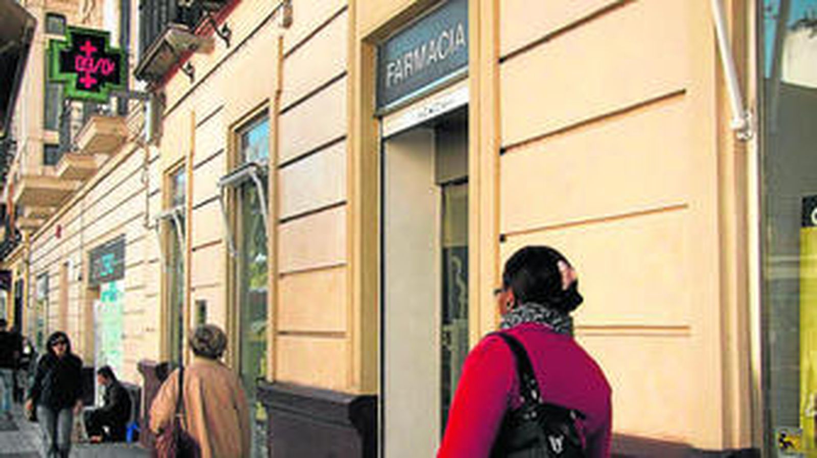 Farmacia de Álvarez-Colunga en cuyos locales se reunían los militantes del PCE de Sevilla.