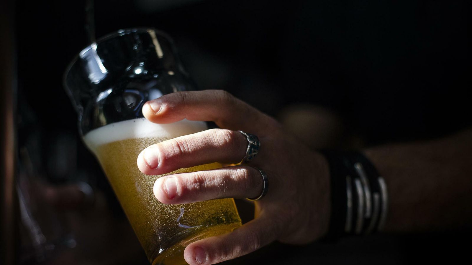 Una cerveza bien tirada.