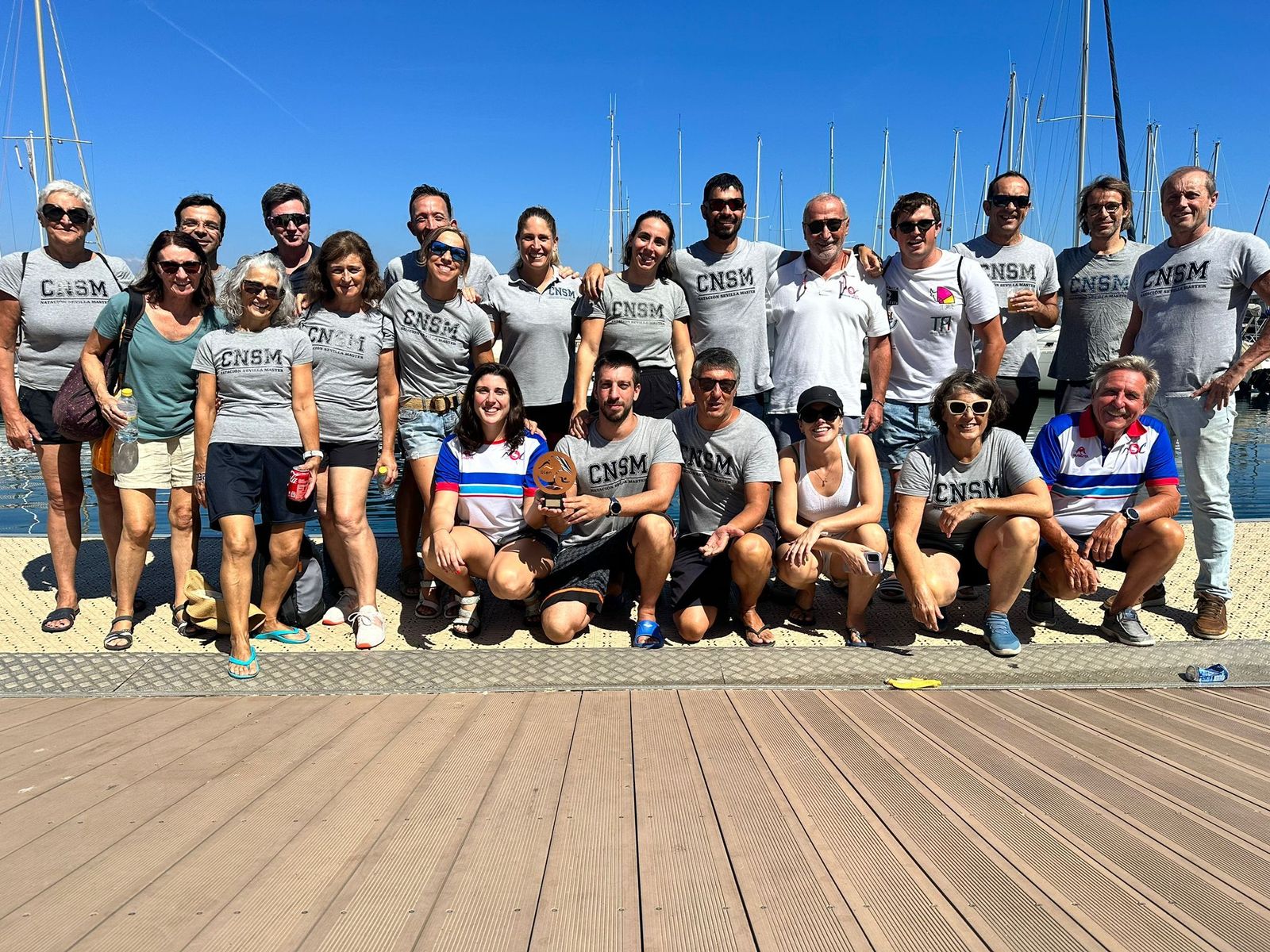 El Natación Sevilla Máster se proclama Campeón de España de Aguas Abiertas en categoría Masculina