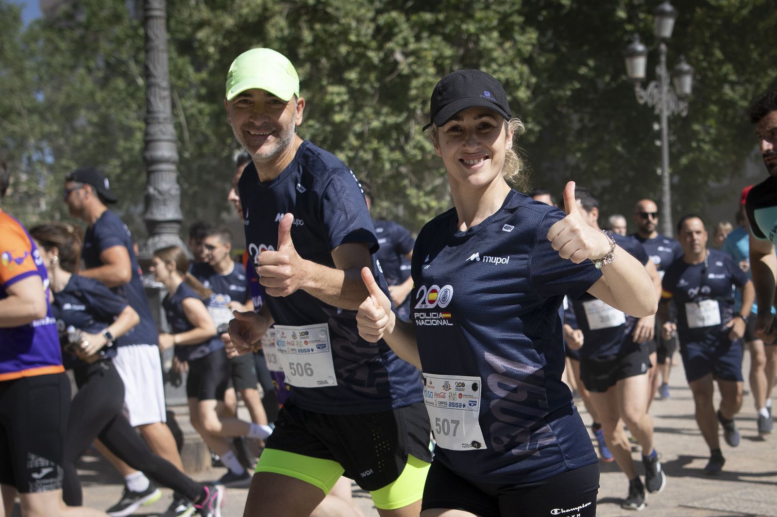 Encuéntrate en las imágenes de la carrera de la Policía Nacional 'Ruta 091'