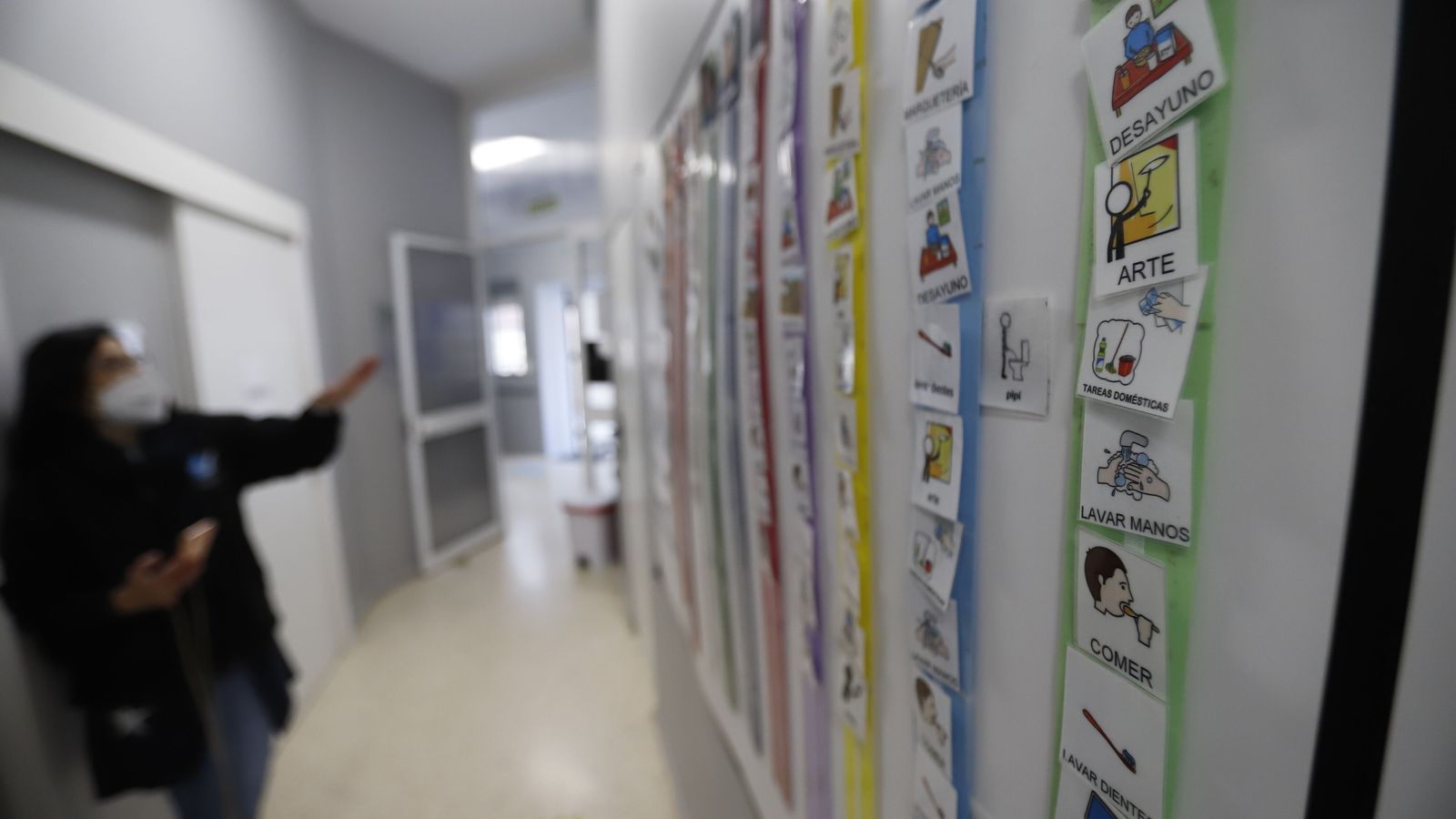 Agenda a base de pictogramas.