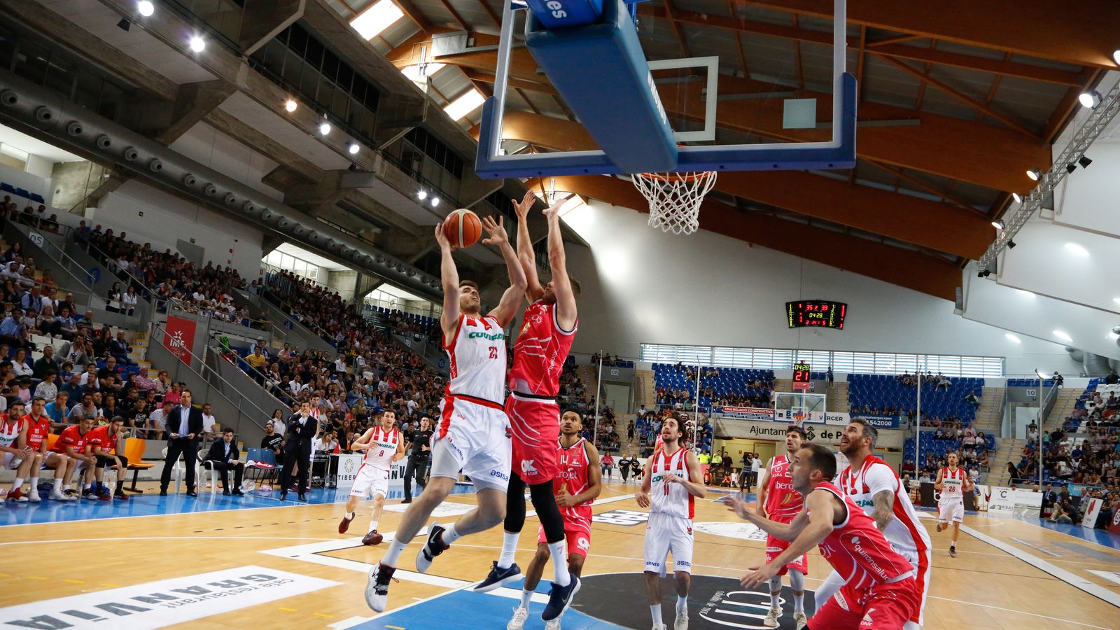 La lucha en las 'pinturas' fue muy intensa