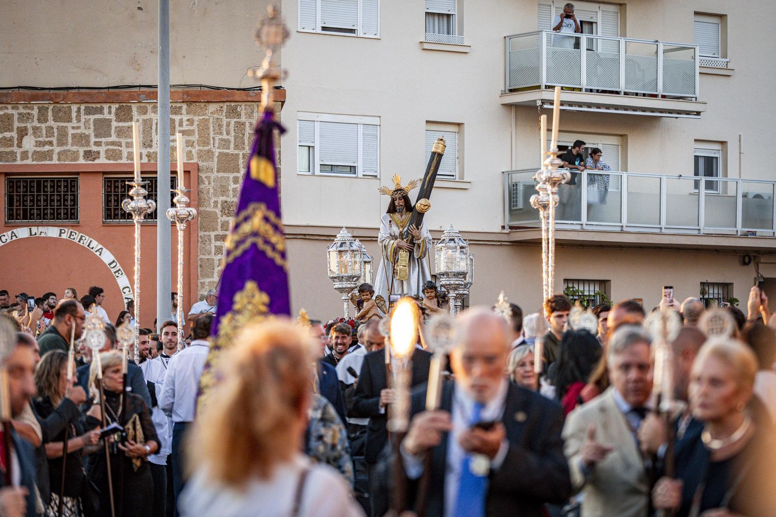 Las imágenes históricas del Nazareno en Puerta Tierra