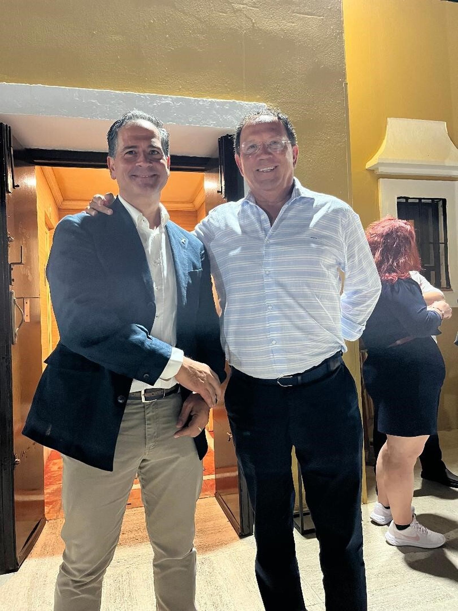 Homenaje a Pelayo y Ana en el Baluarte