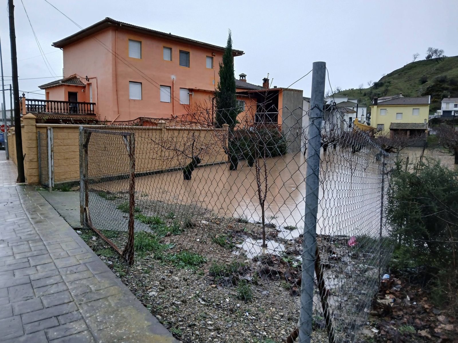 FRAILES. Incidencias por el paso de la borrasca.