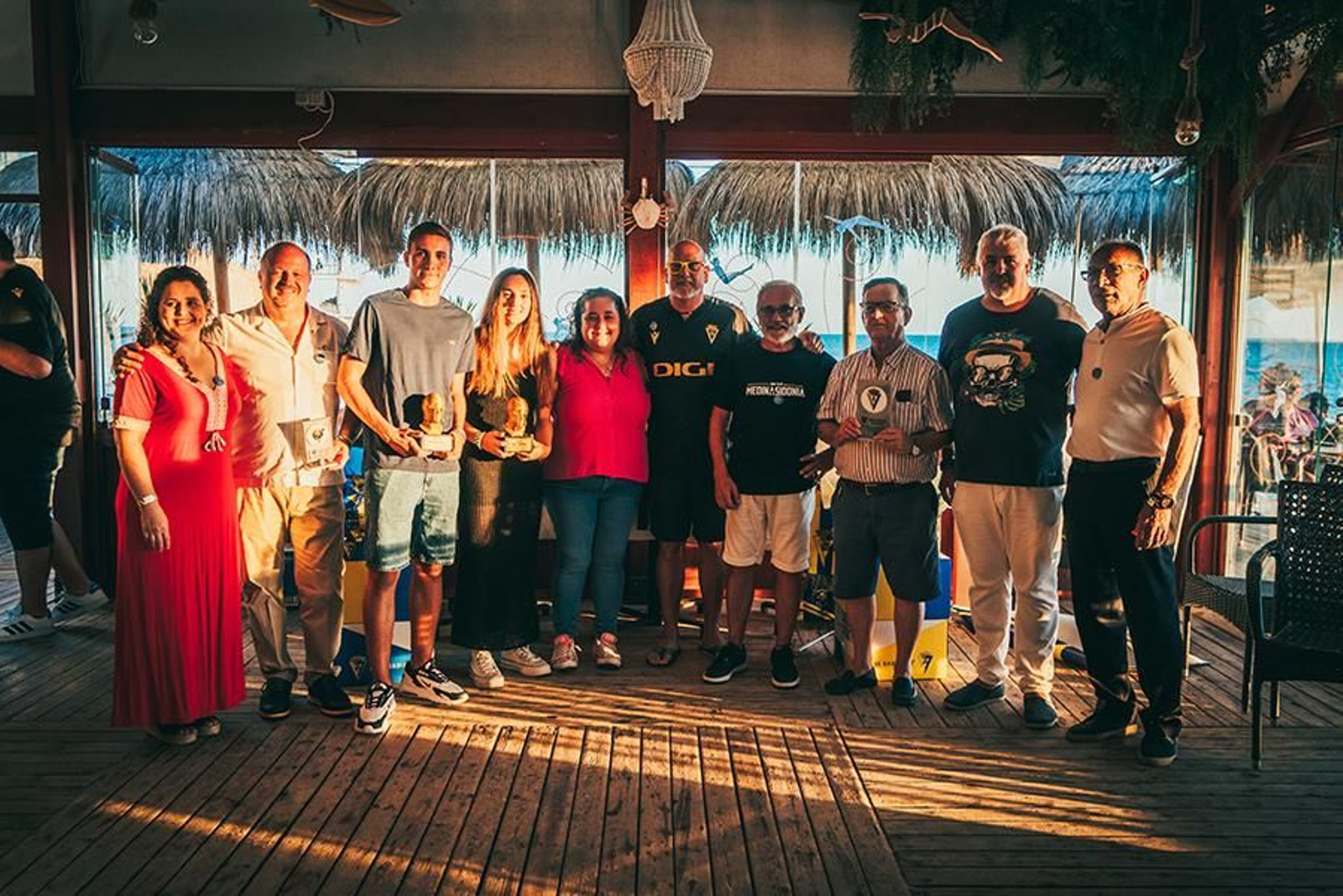 Acto de la Federación de Peñas Cadistas.