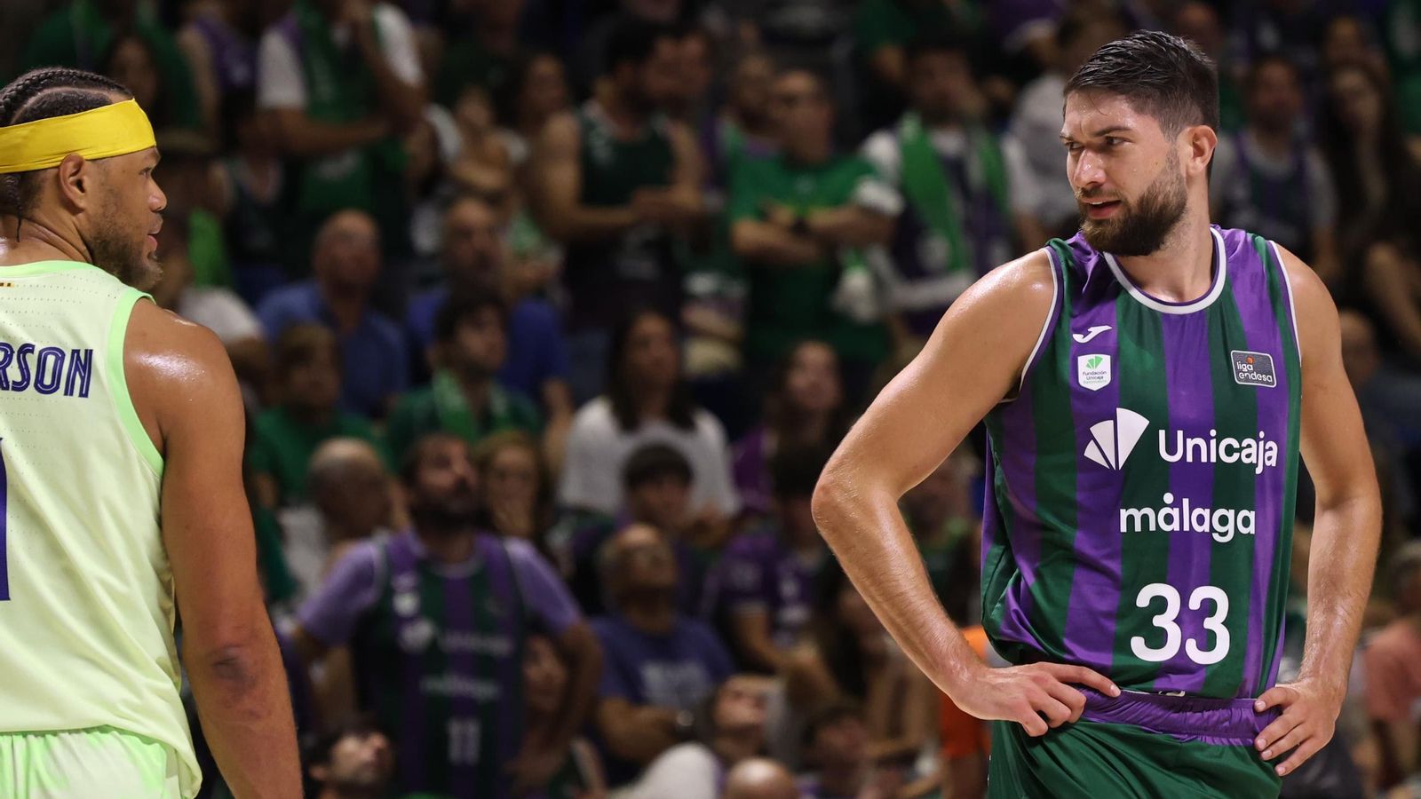 Las fotos del Unicaja-Barcelona, primer partido del play off de la Liga Endesa