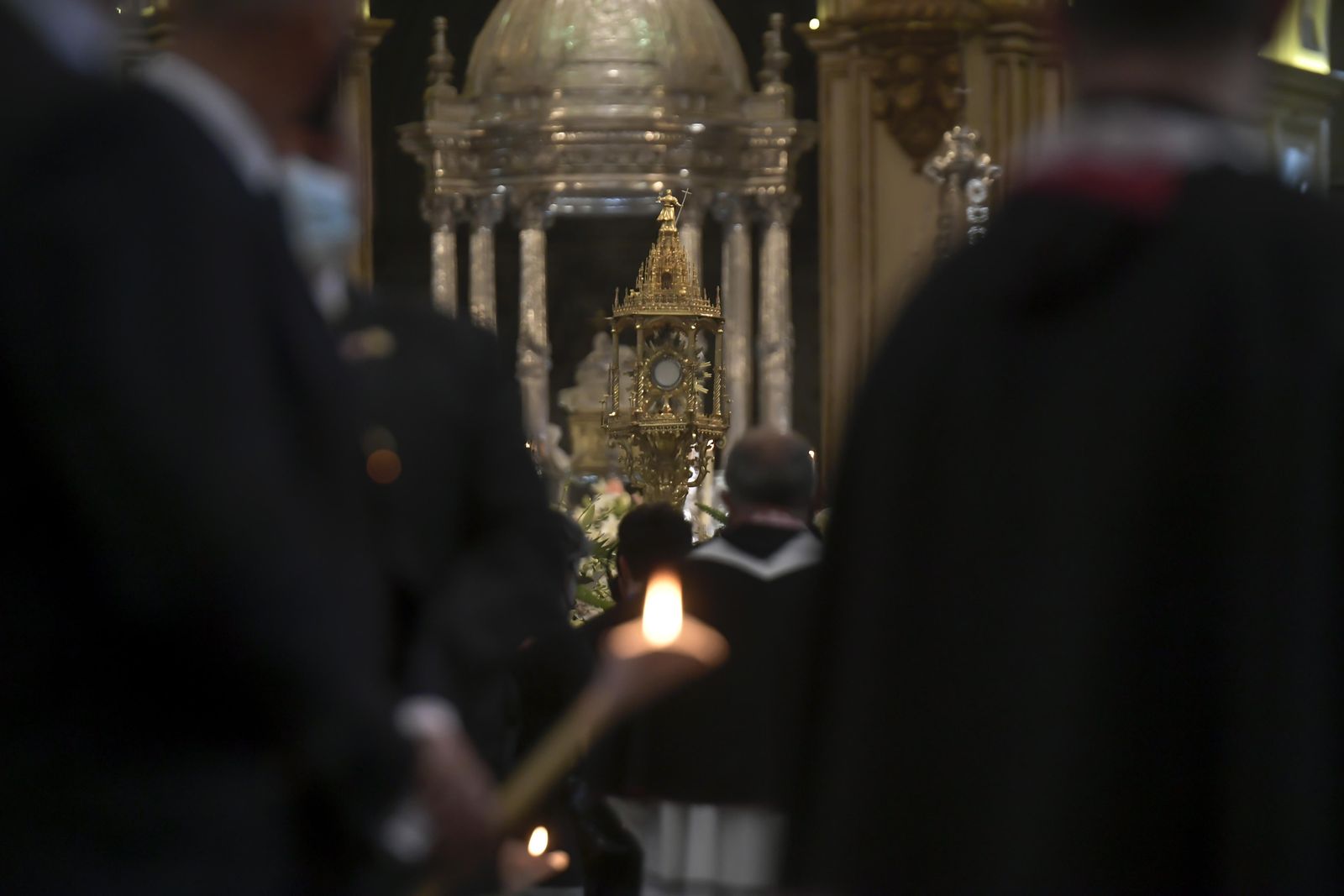 Fotos: la celebración del Corpus Christi 2021 en la Catedral de Granada