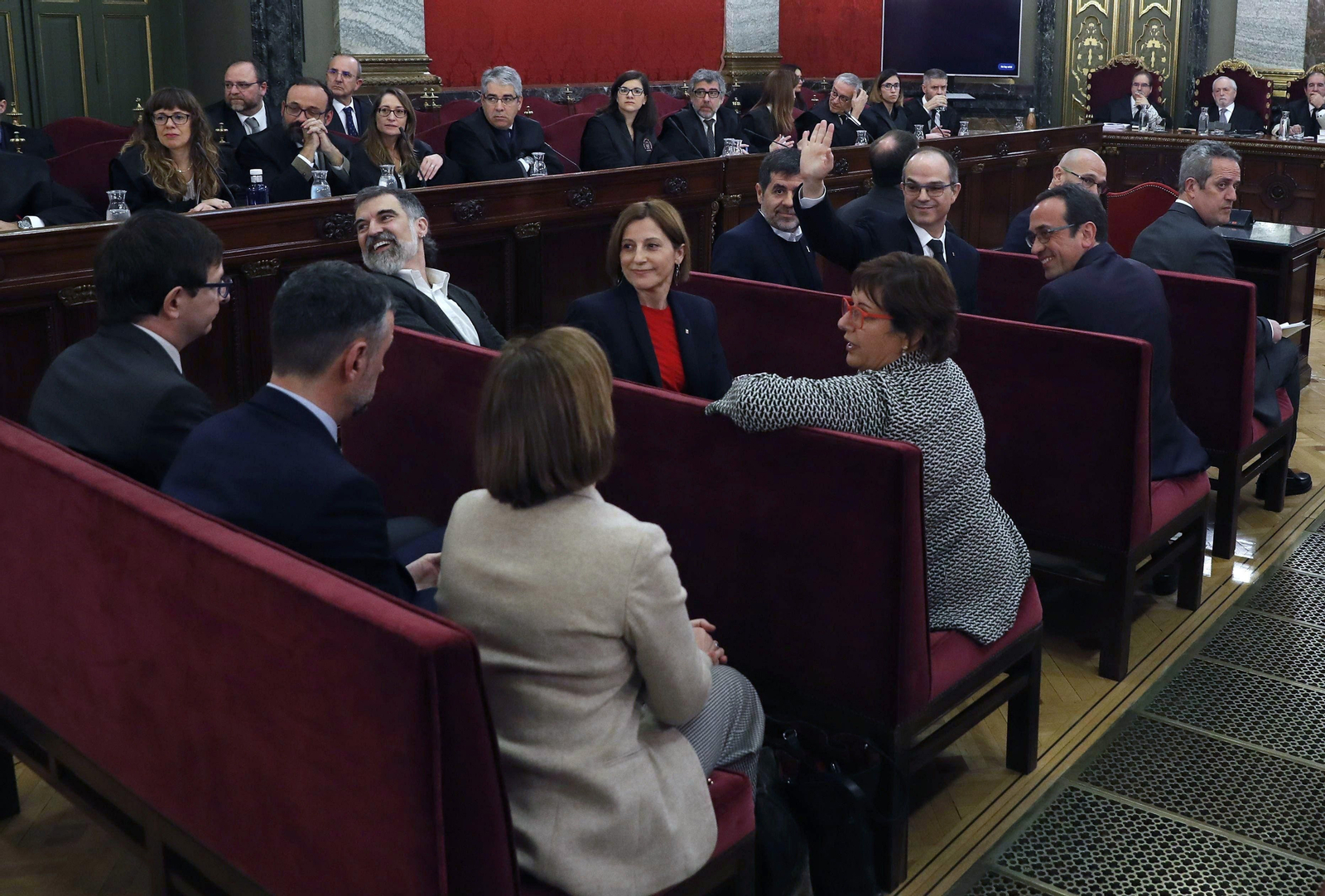 Las imágenes del juicio del 'procés'