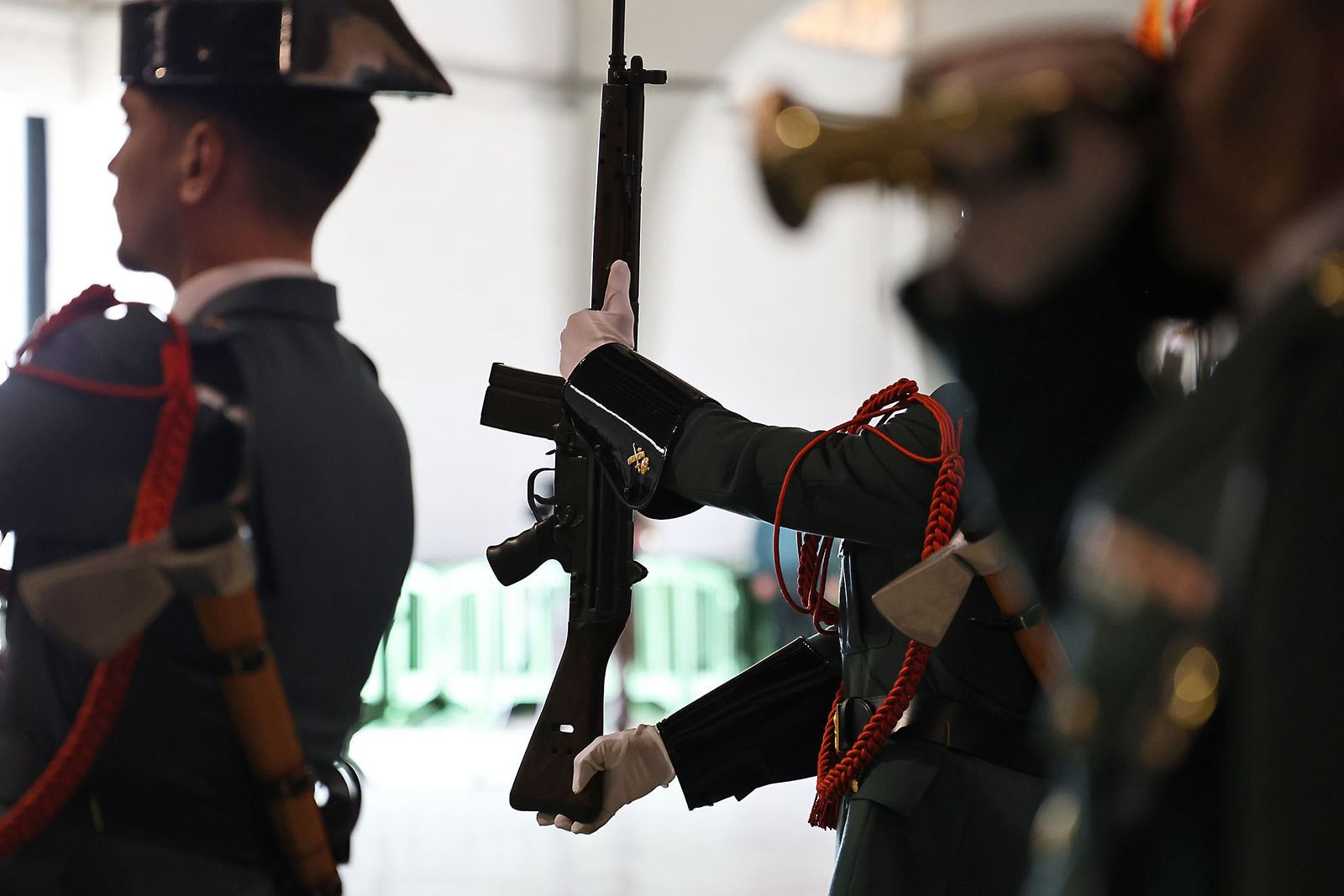 Imágenes de la jura del cargo de Julio Serrano Checa como Jefe de la Comandancia de la Guardia Civil de Huelva