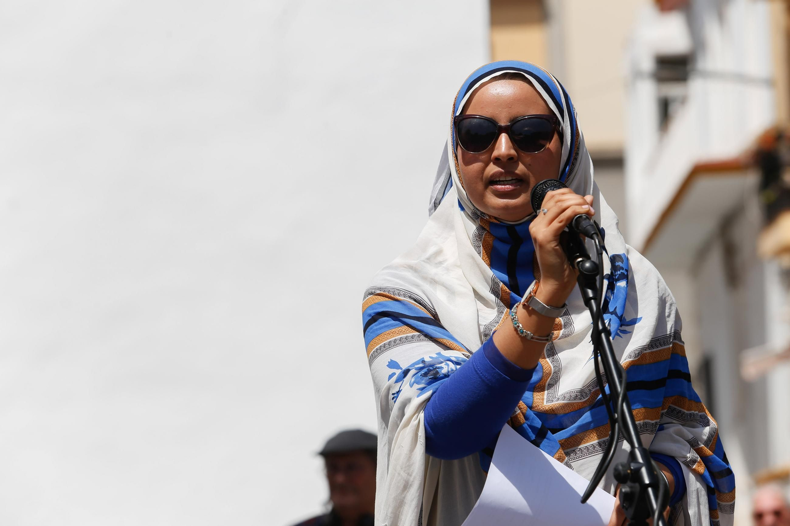 Las fotos de la concentración por los presos políticos saharauis en Algeciras