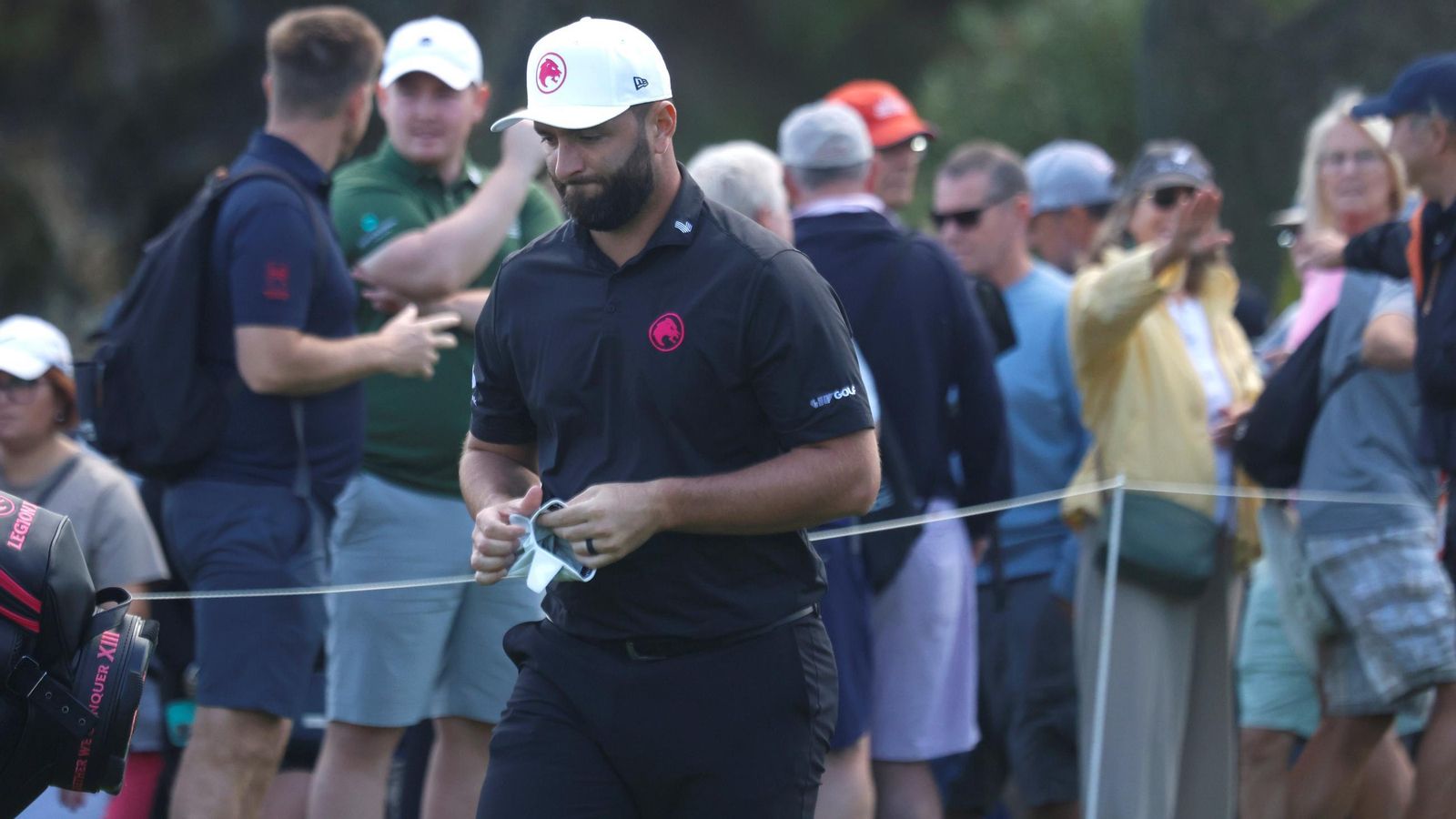 Jon Rahm, este jueves en Sotogrande