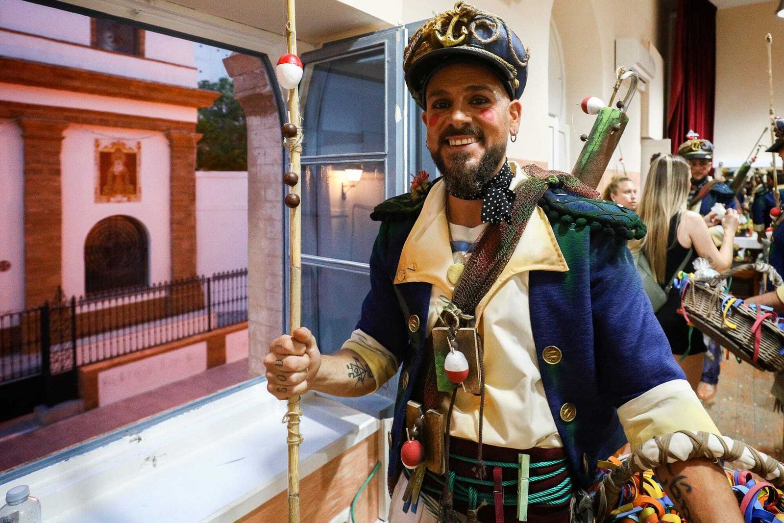 El ambiente en los camerinos del teatro