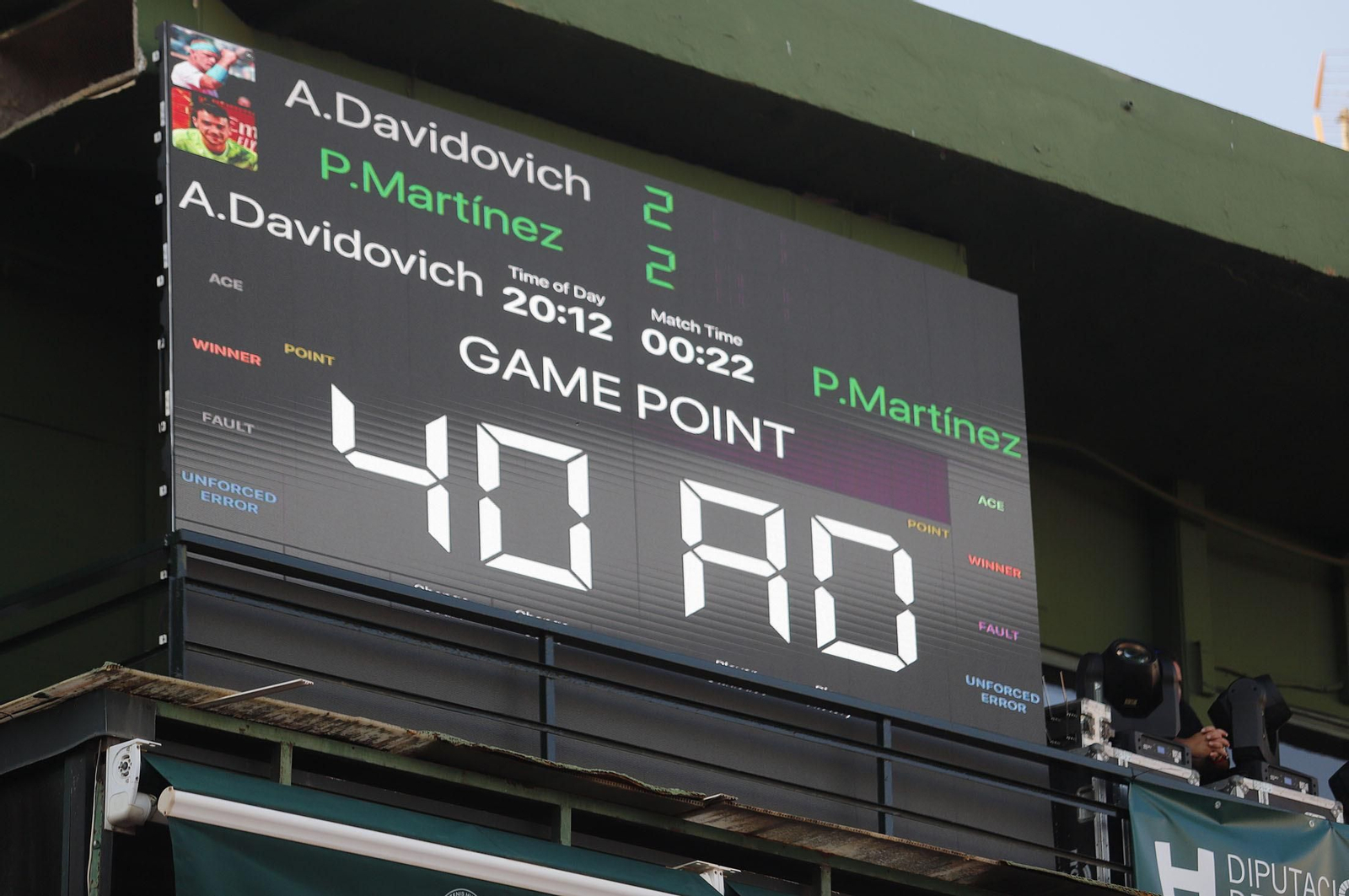 Copa del Rey de Tenis. Imágenes del gran ambiente en las semifinales