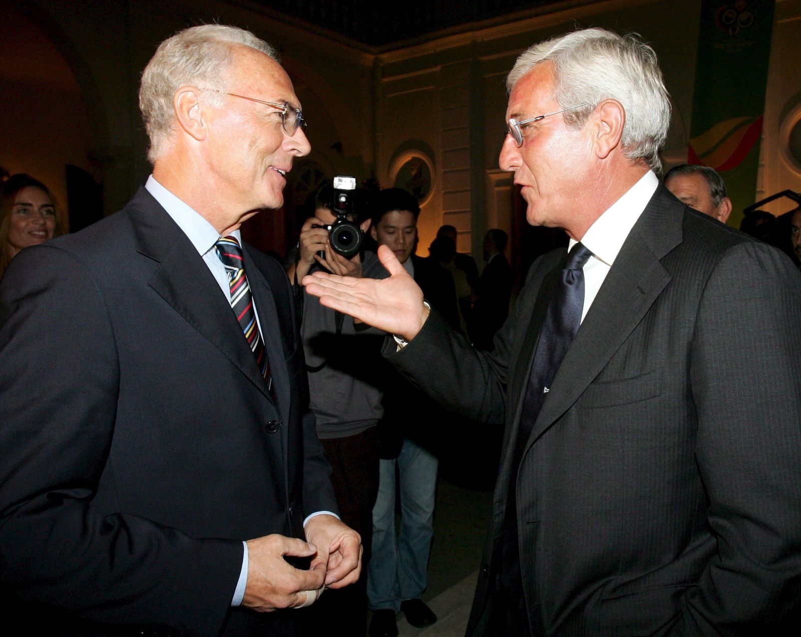 Las fotos de Beckenbauer, la elegancia del fútbol