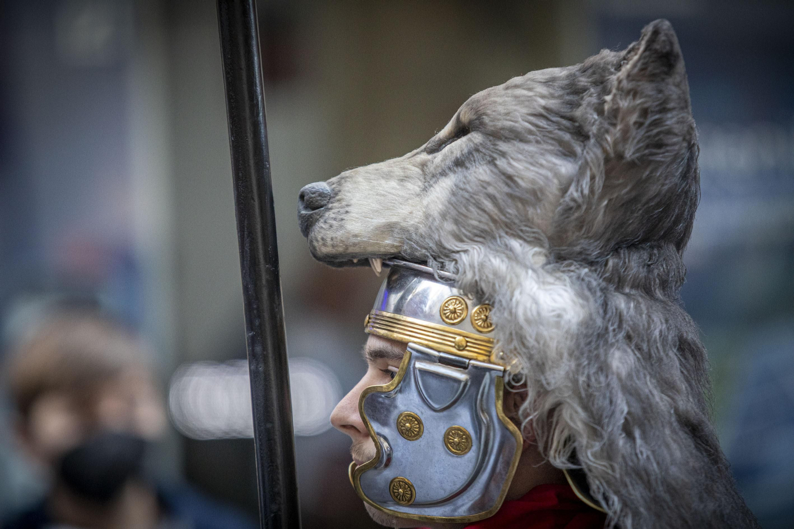 Las imágenes de la cofradía de Ecce-Homo en la Semana Santa de Cádiz 2022