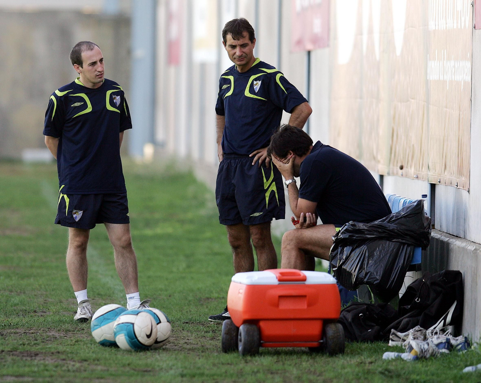 El paso de Marcos Alonso por el Málaga CF, en fotos