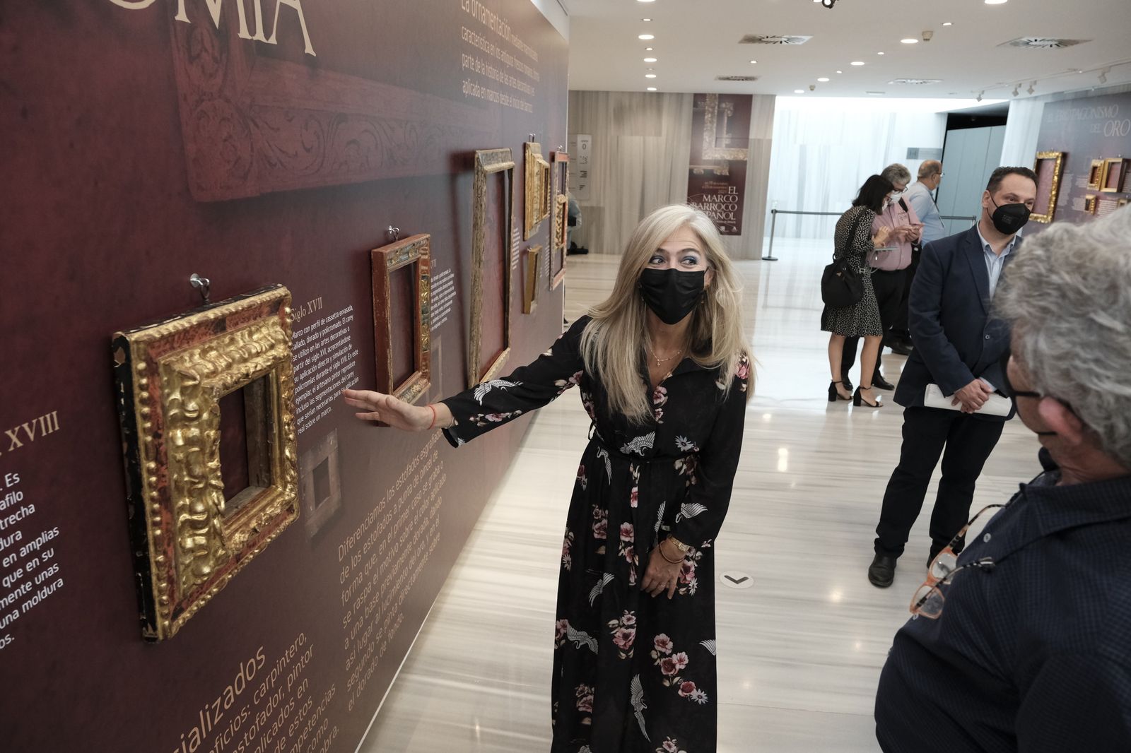 Fotogalería inauguración exposición El Marco Barroco Español. Museo de Almería.