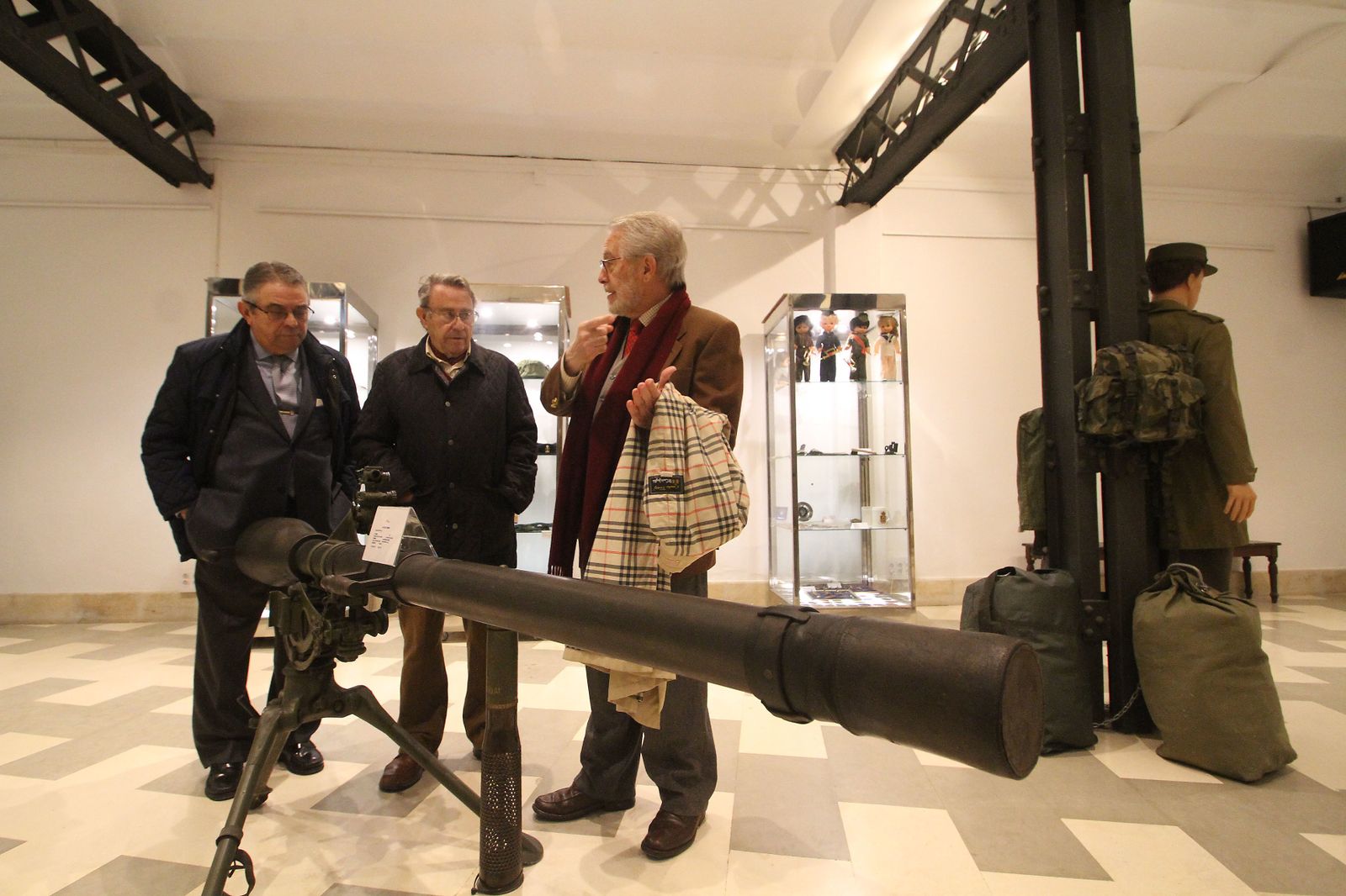La exposición en el Museo Histórico Militar, en imágenes
