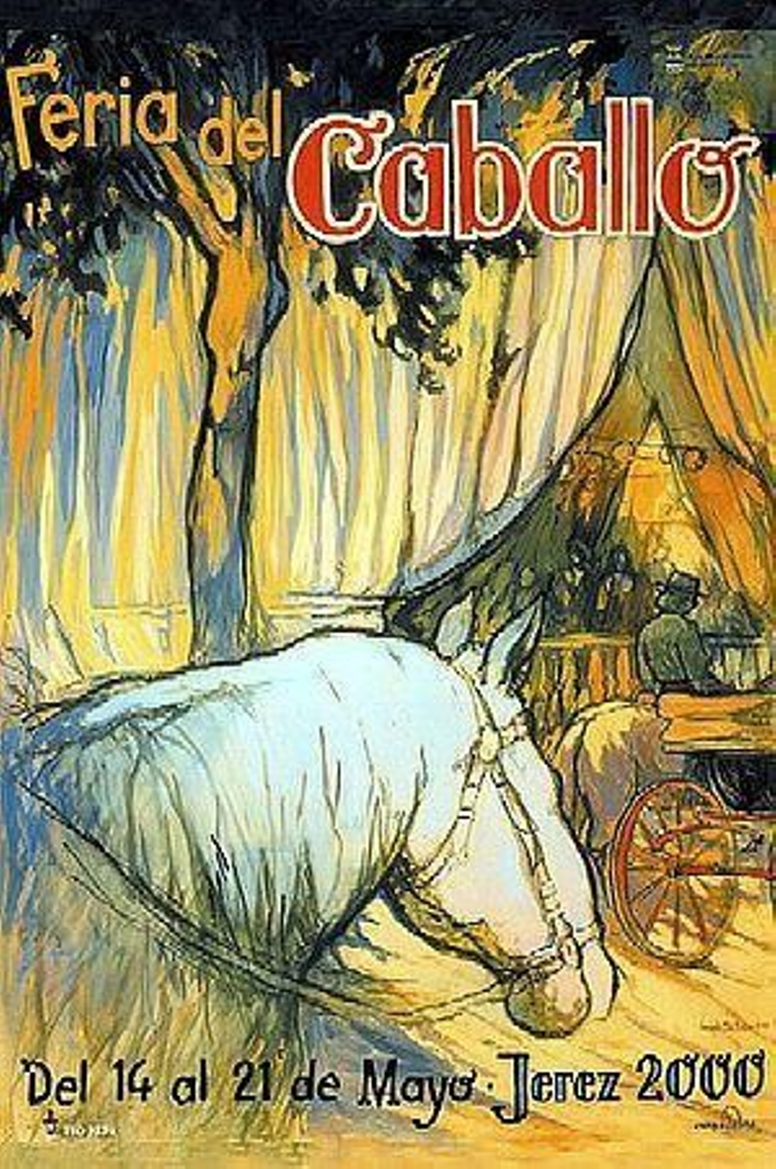 Obra de Gonzalo Martínez para la Feria de 2000.