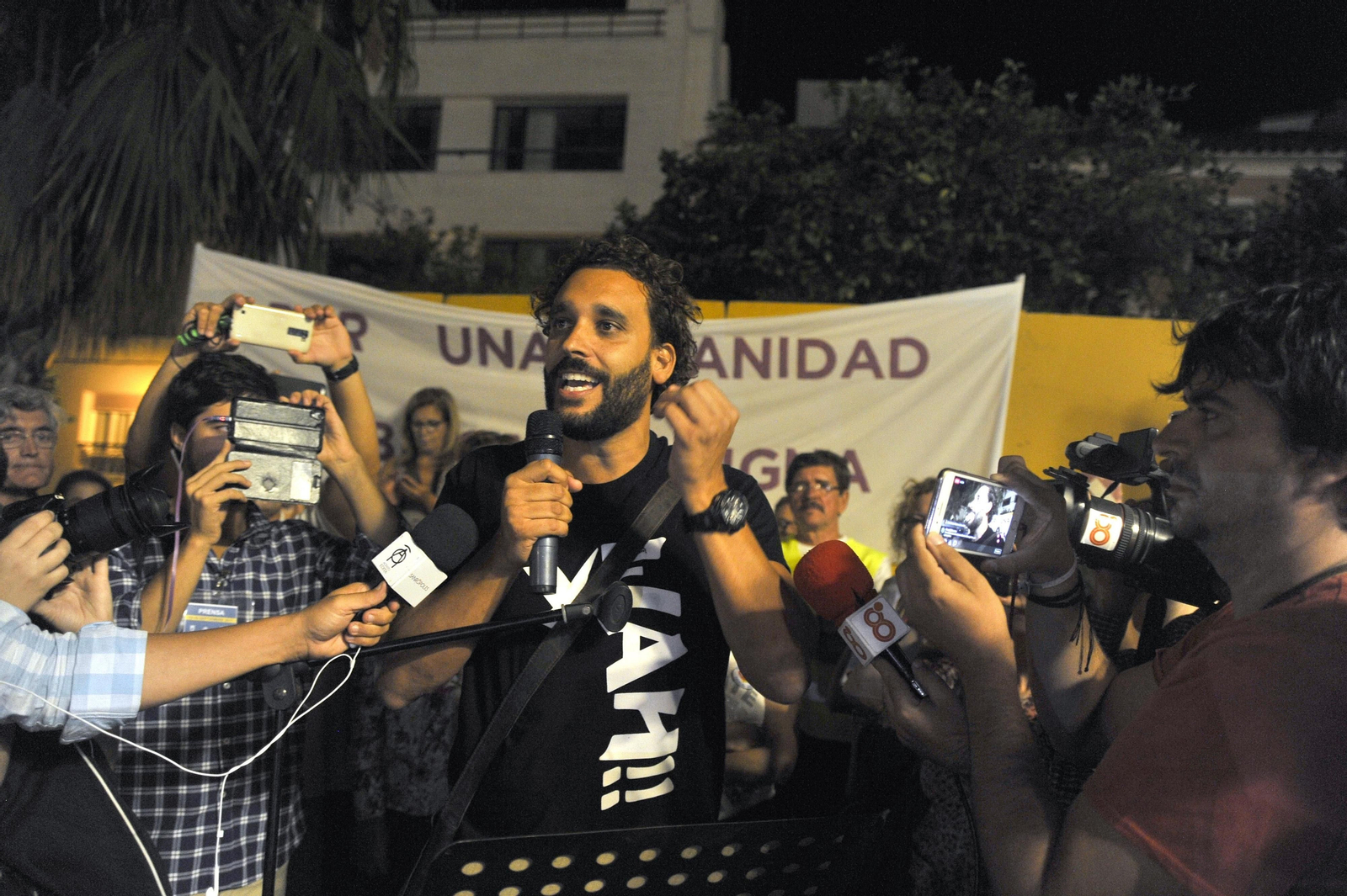 Las imágenes de la manifestación