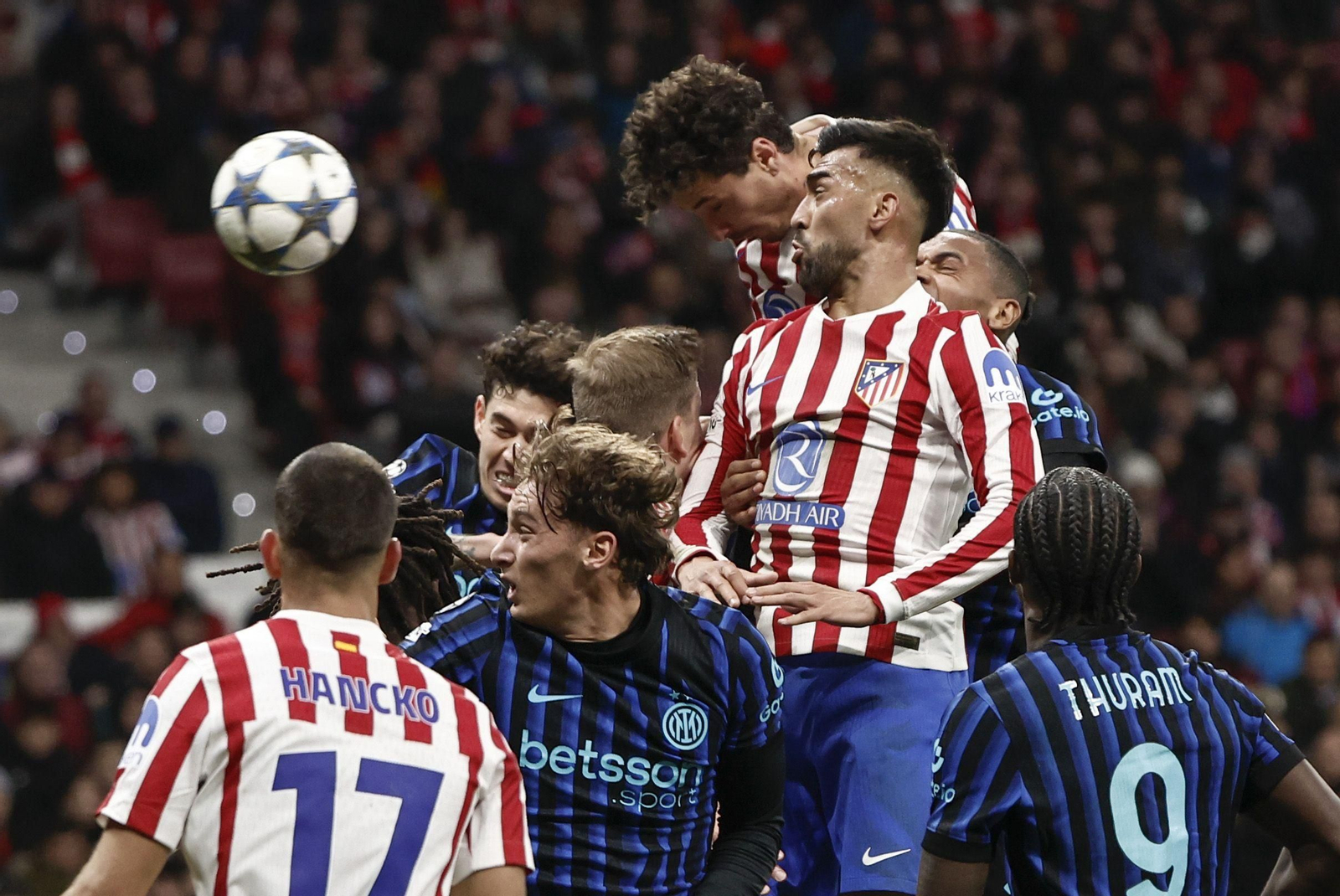 Las fotos del Atlético de Madrid-Inter