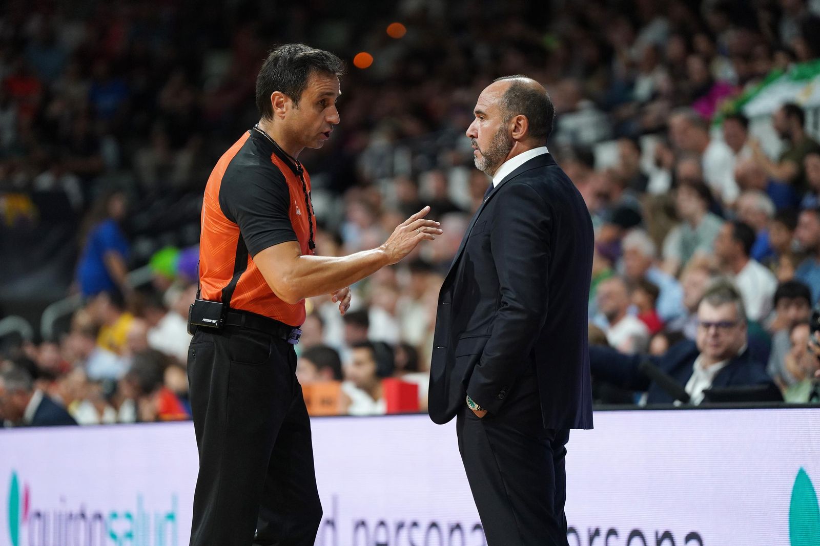 Carlos Peruga, con Chus Mateo.