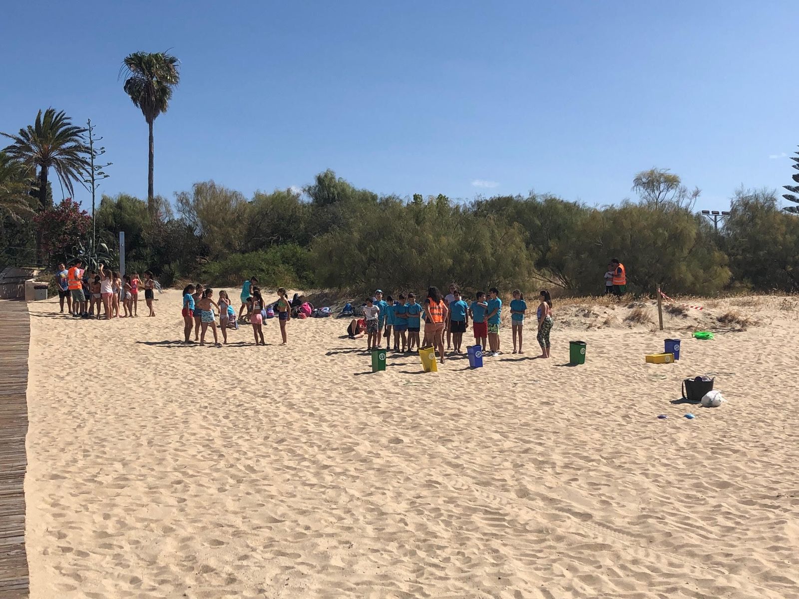 Algunas de las actividades medioambientales que ya se han realizado en La Puntilla.