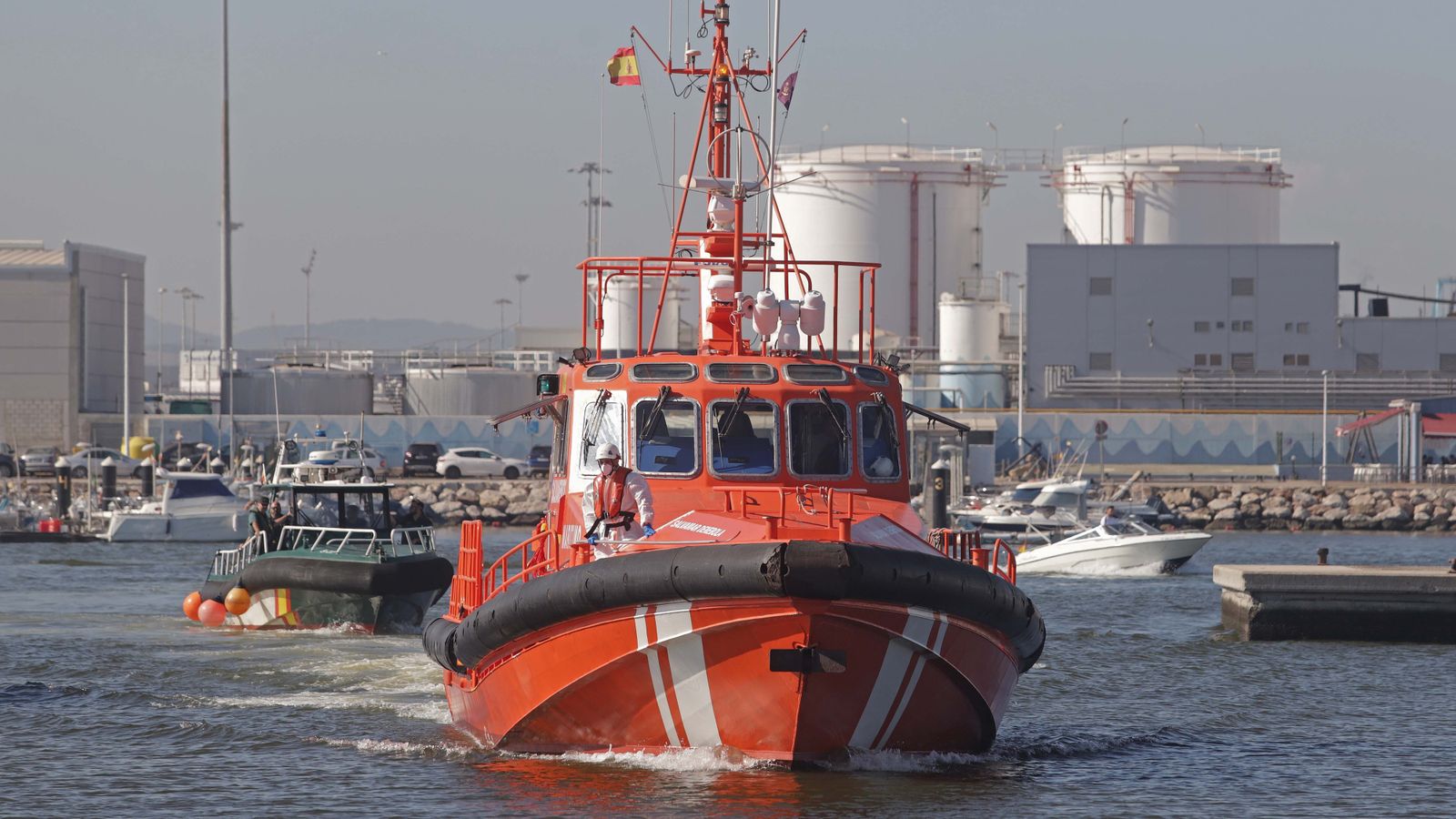 Una embarcación de Salvamento Marítimo.