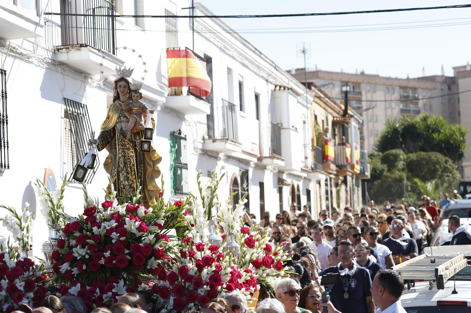 Las fotografías de la procesión de la Virgen del Carmen de Pescadores